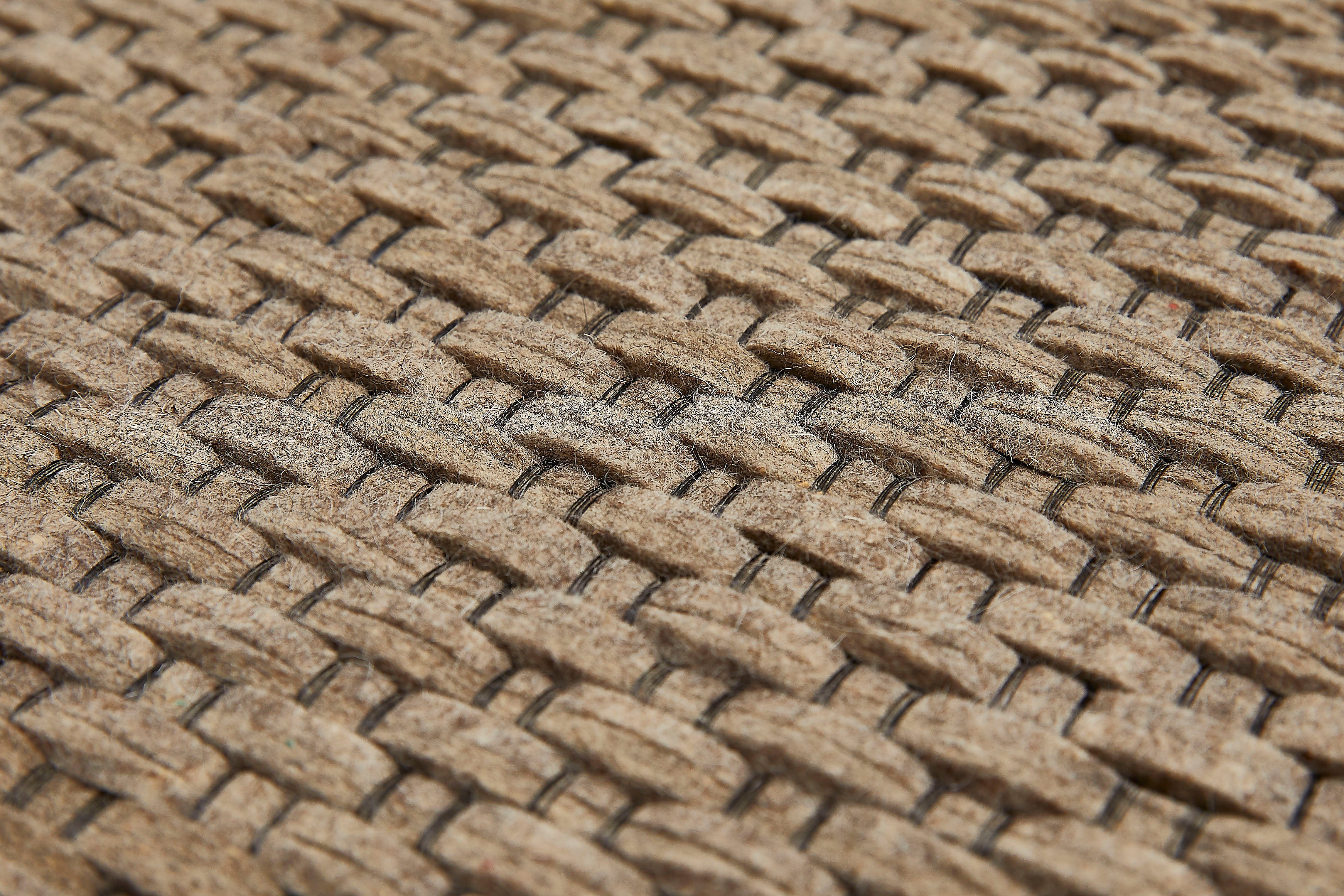 LUXOR living Wollen kleed Nora Handgeweven kleed, platweefsel, met de hand geweven, zuivere wol