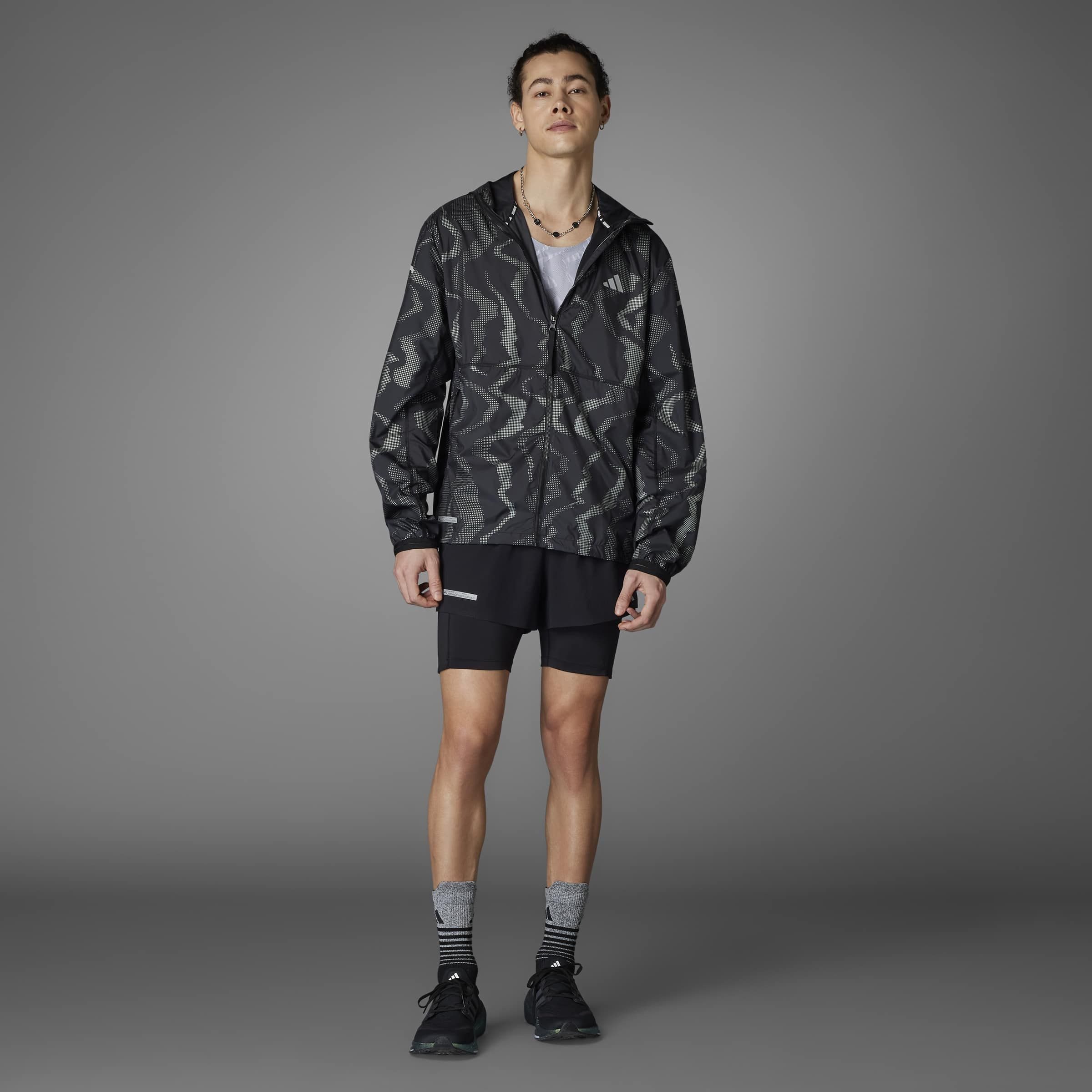 adidas Performance Runningjack ULT PREM JKT Reflecterend voor zichtbaarheid in het donker