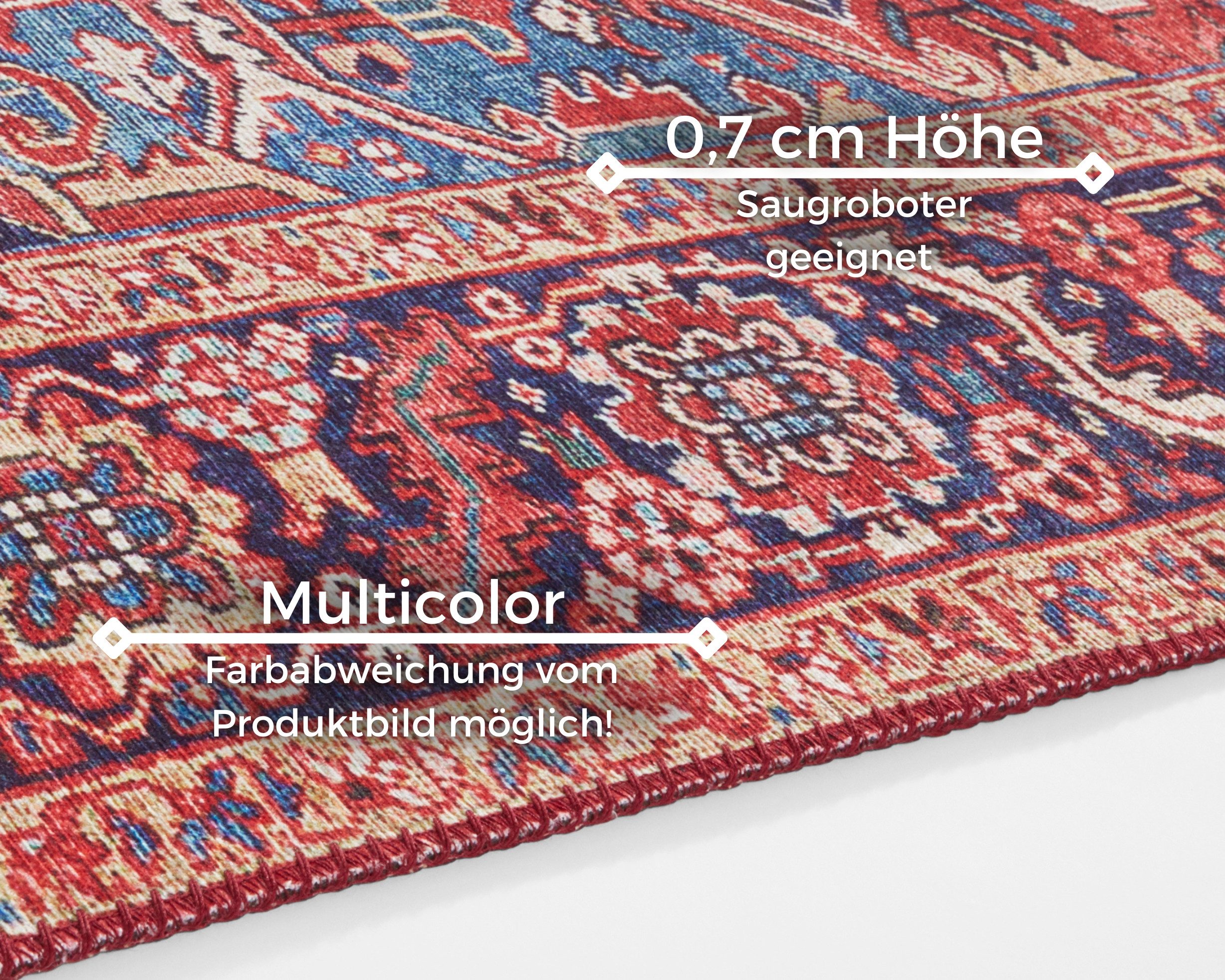 NORTHRUGS Vloerkleed AMATA Oosters, loper, vintage, woonkamer, slaapkamer, eetkamer