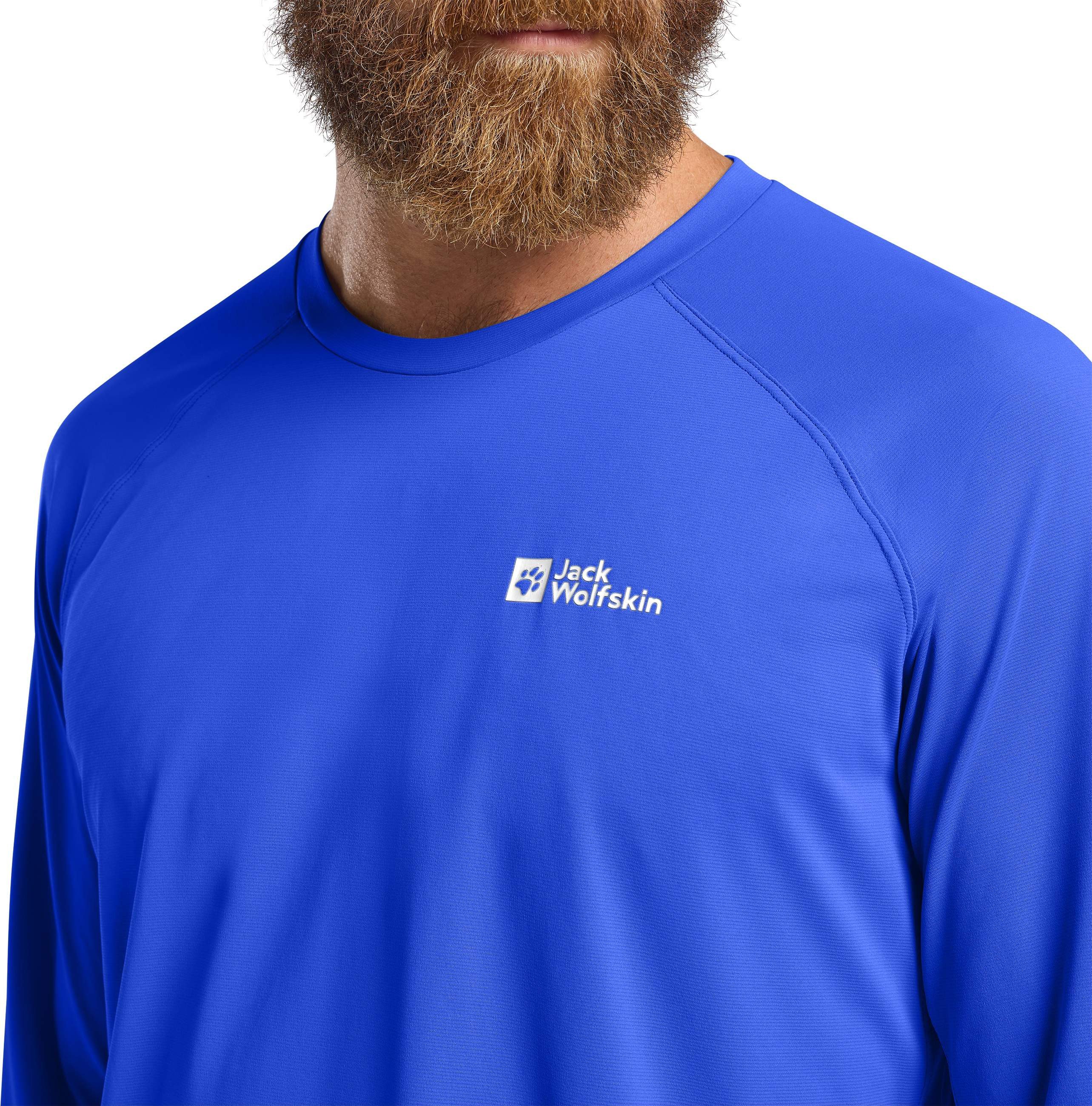 Jack Wolfskin Shirt met lange mouwen PRELIGHT SWIFT LS M