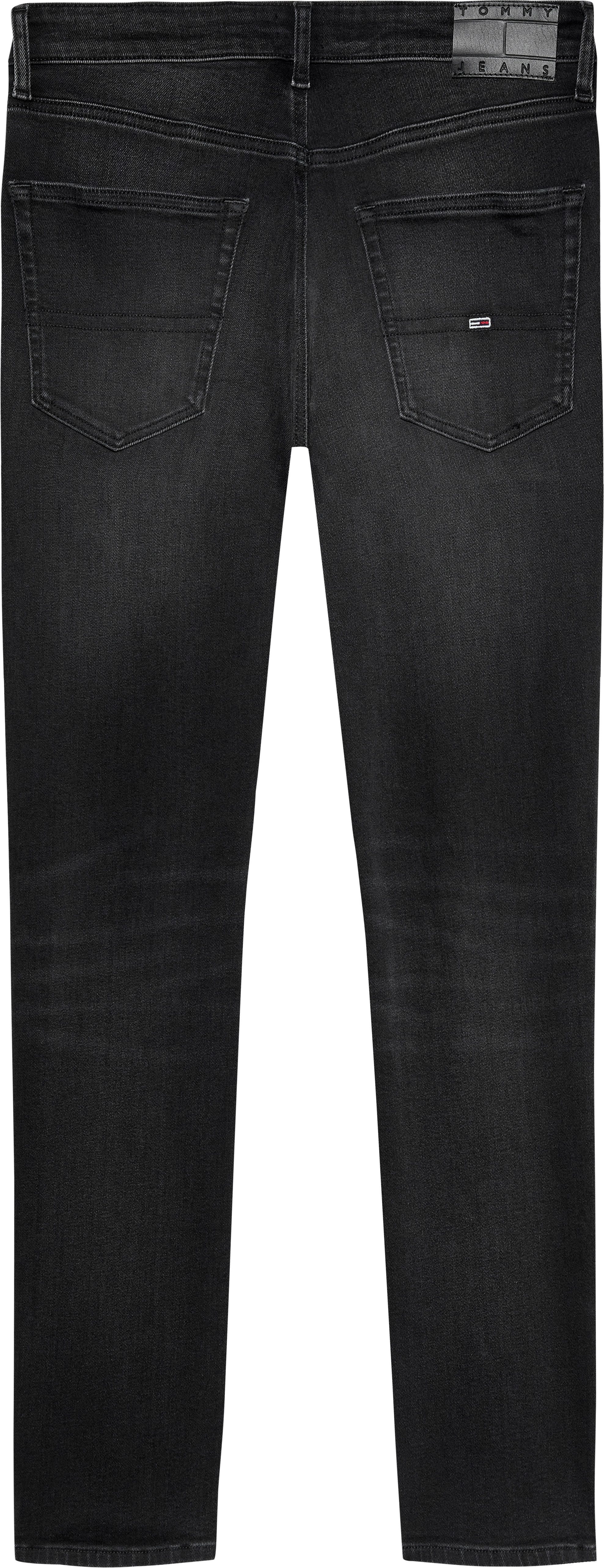 TOMMY JEANS Slim fit jeans SCANTON SLIM met gestempeld logo