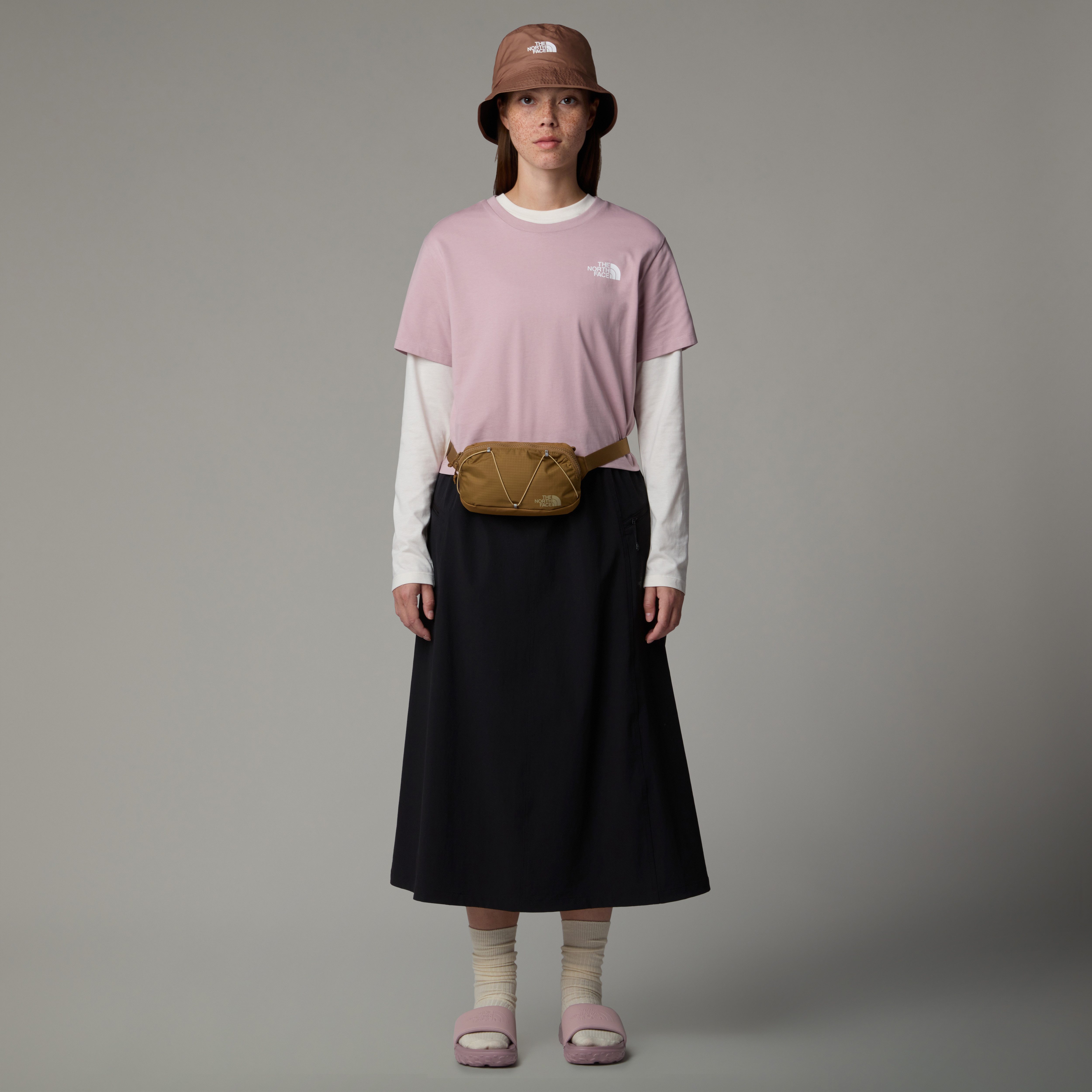 The North Face T-shirt W SIMPLE DOME CROPPED SLIM TEE (1-delig)