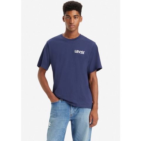 Levi's® Shirt met ronde hals SS RELAXED FIT TEE WHITE