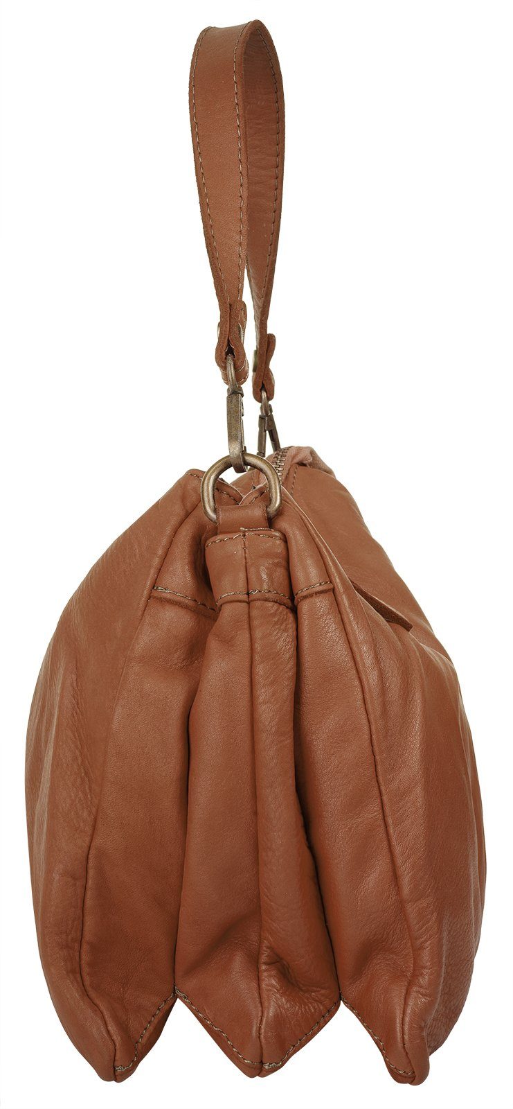 Samantha Look Schoudertas echt leer, made in italy