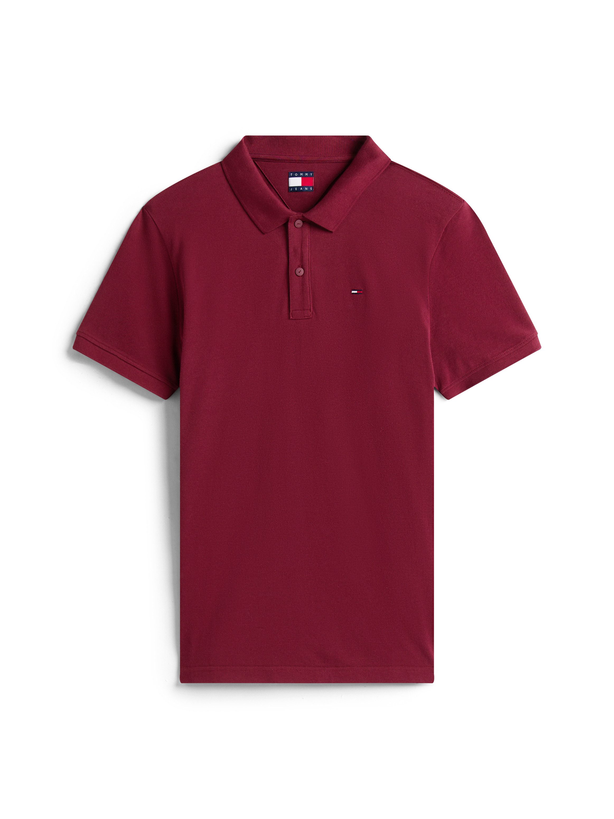 TOMMY JEANS Poloshirt TJM SLIM PLACKET POLO EXT