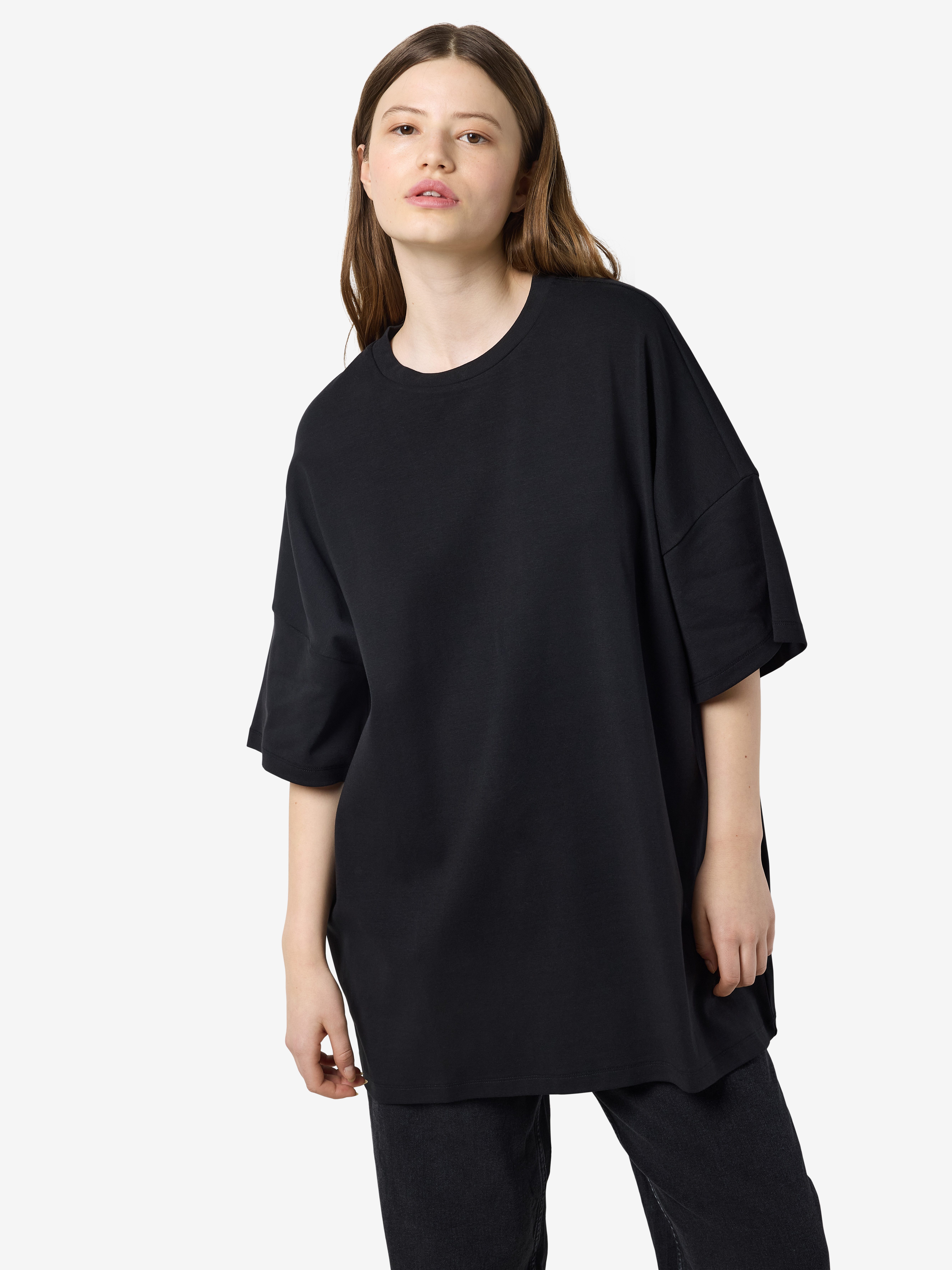 Noisy may Oversized shirt NMMOCCA 2/4 BOXY TEE DRESS JRS FWD NOOS