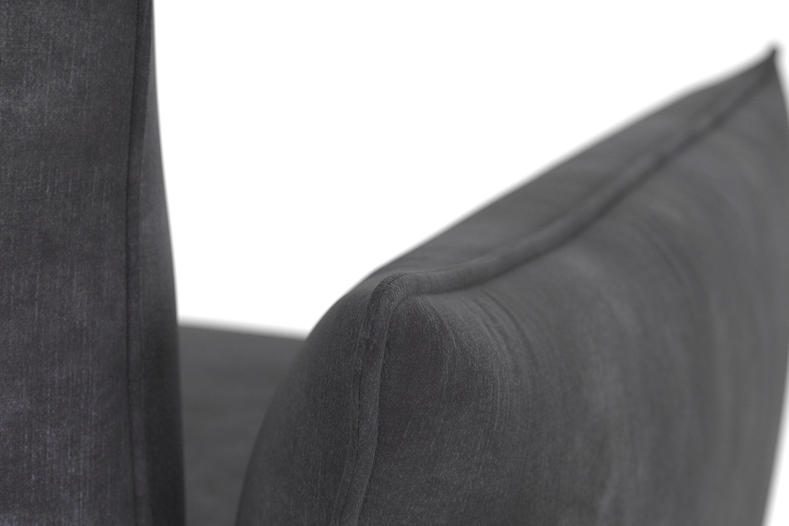 andas Fauteuil Stine cocktailstoel Bijzonder design door kussen-look en opstaande naad, by Morten Georgsen