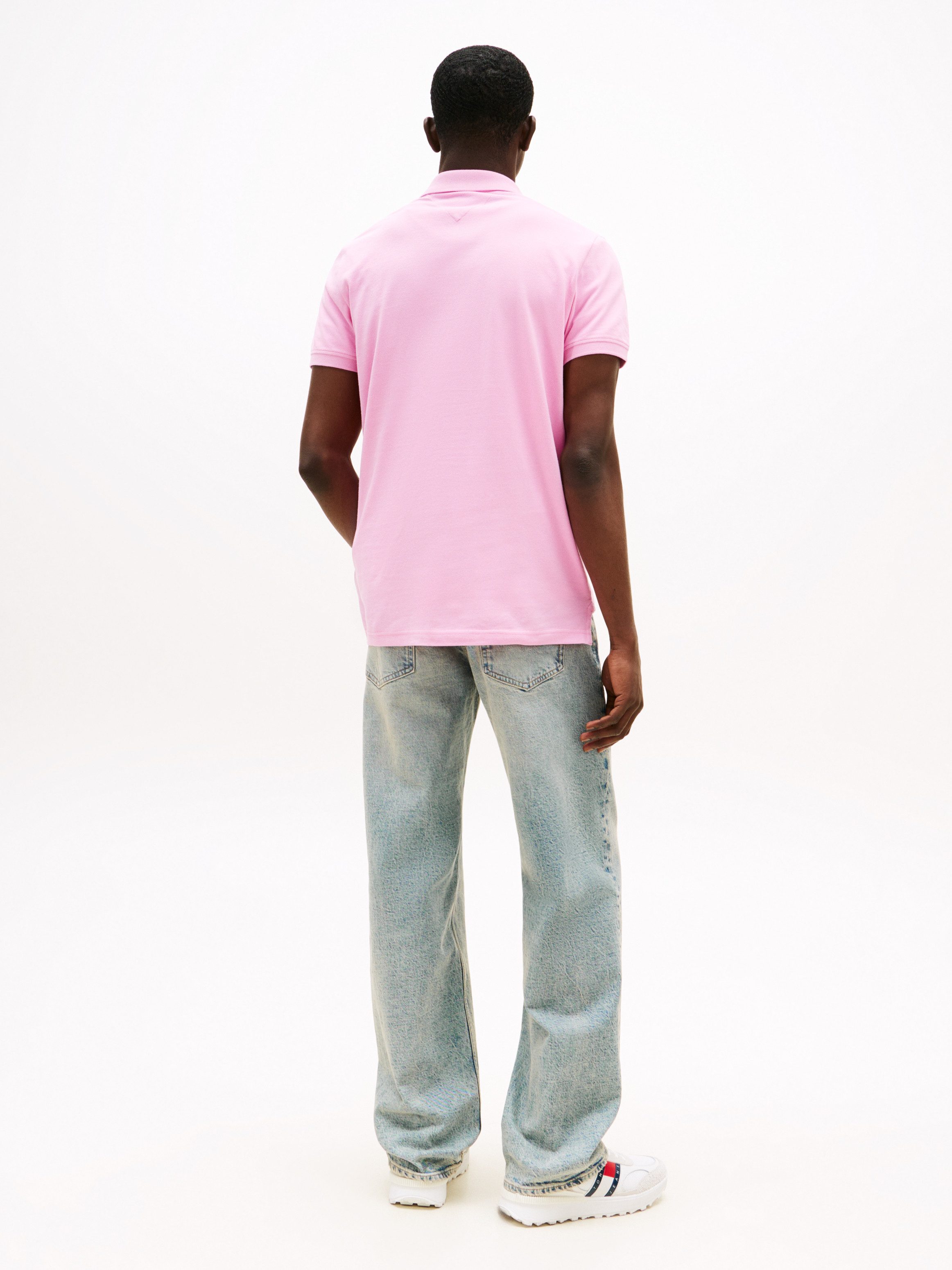 TOMMY JEANS Poloshirt TJM SLIM PLACKET POLO EXT
