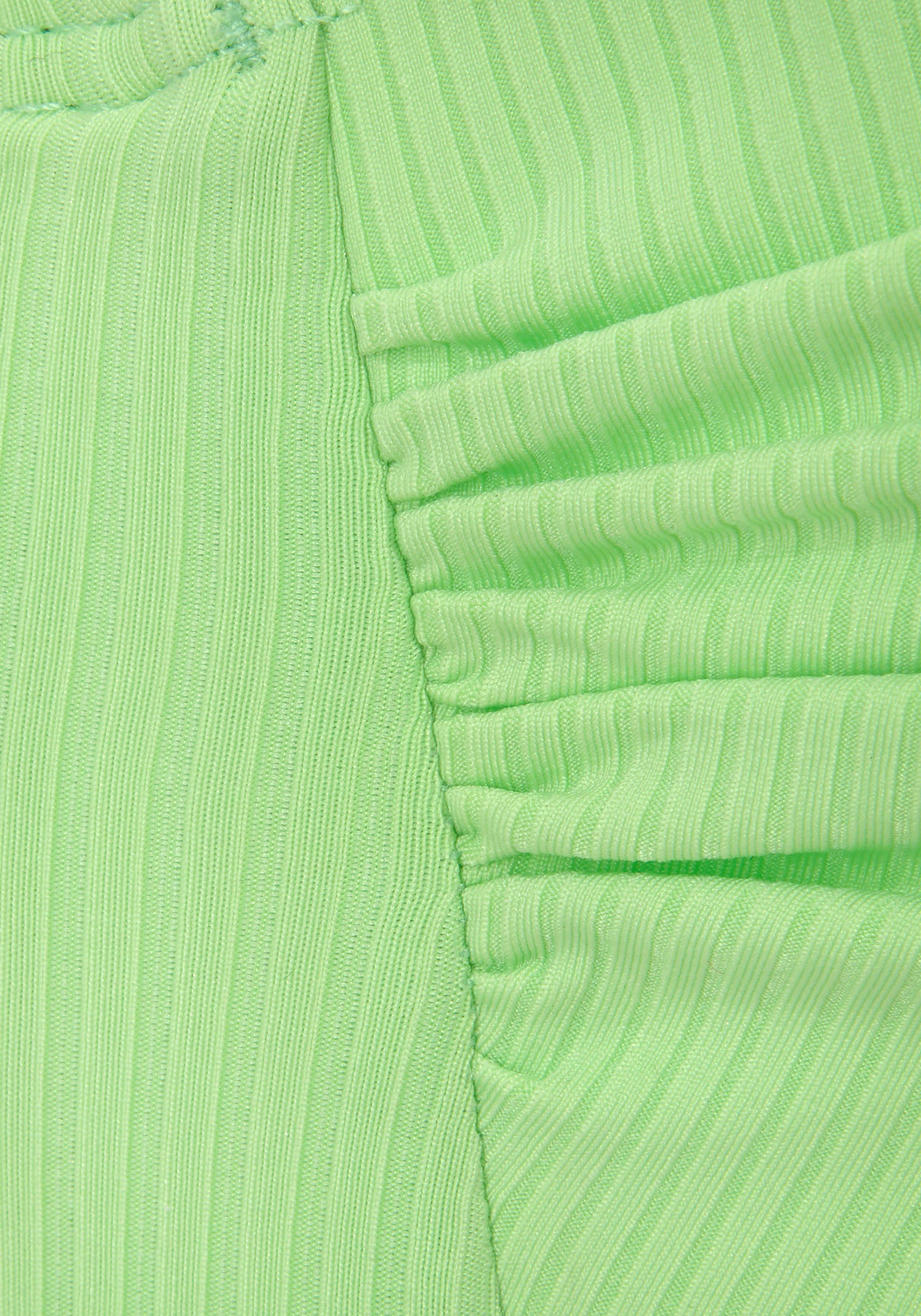 Venice Beach Bandeau-bikinitop Lucky van geribbelde structuurstof