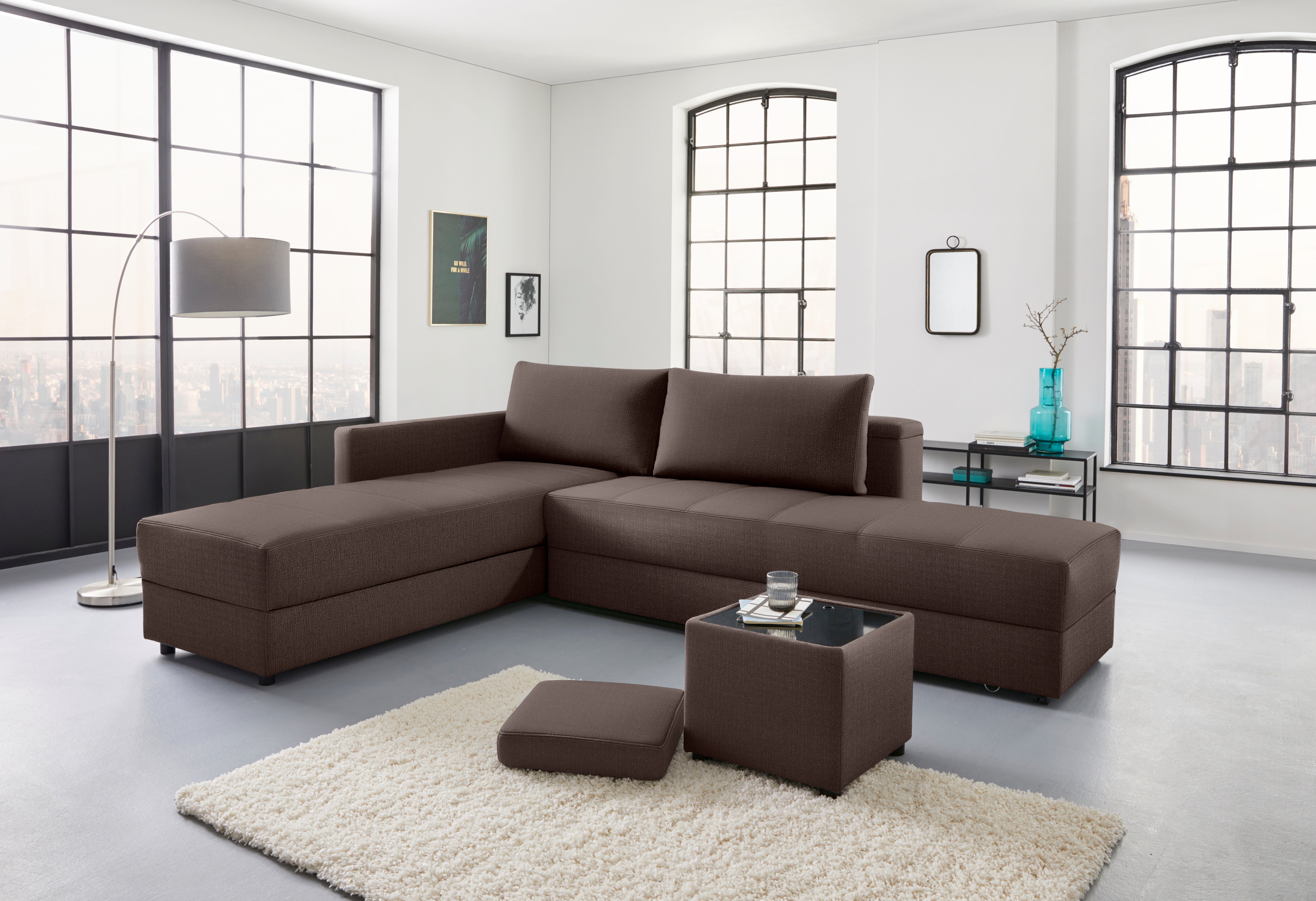 LOOKS BY WOLFGANG JOOP Hocker LooksIII inclusief bergruimte, te veranderen in een tafel