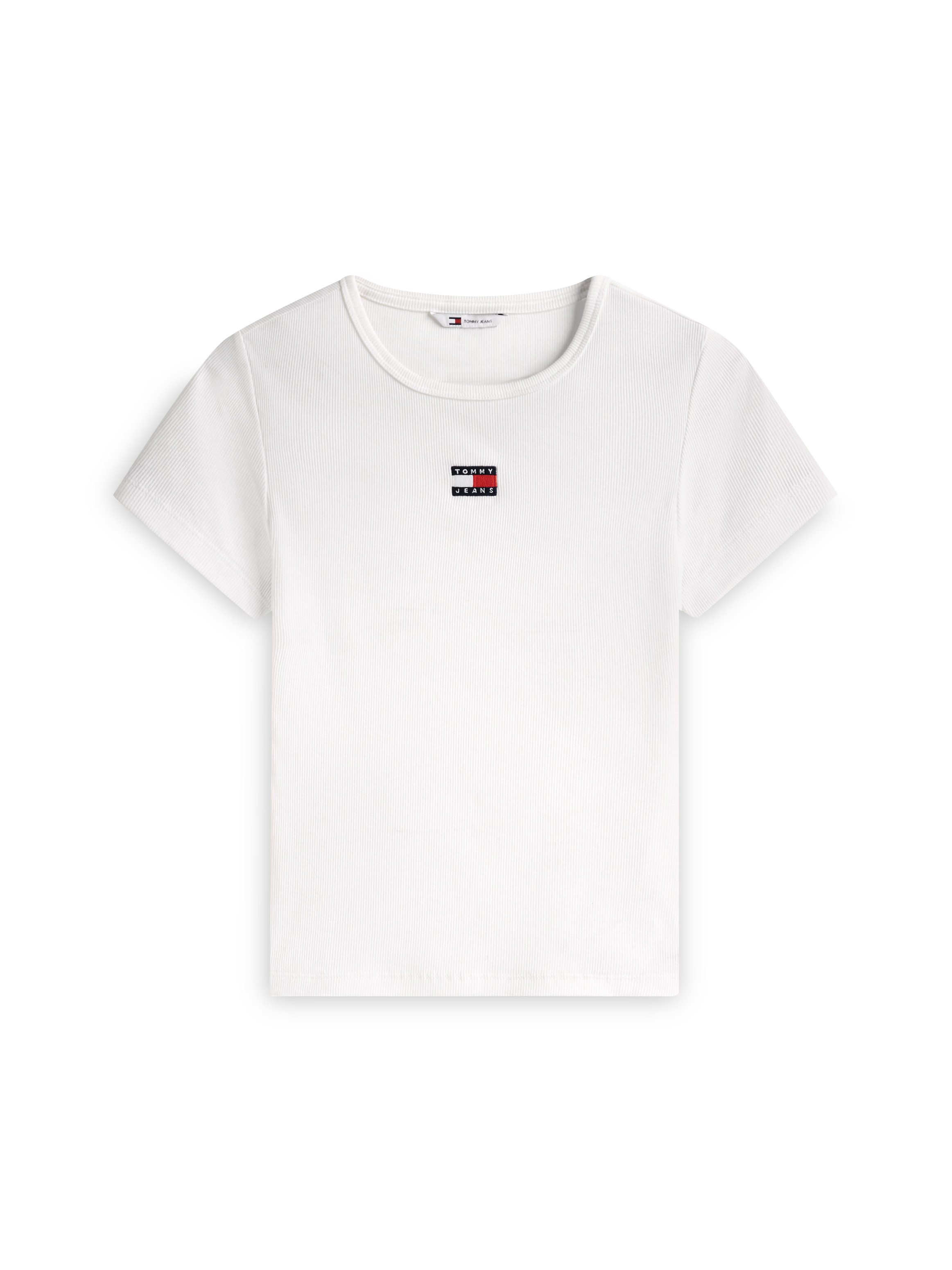 TOMMY JEANS T-shirt TJW SLIM BADGE RIB TEE