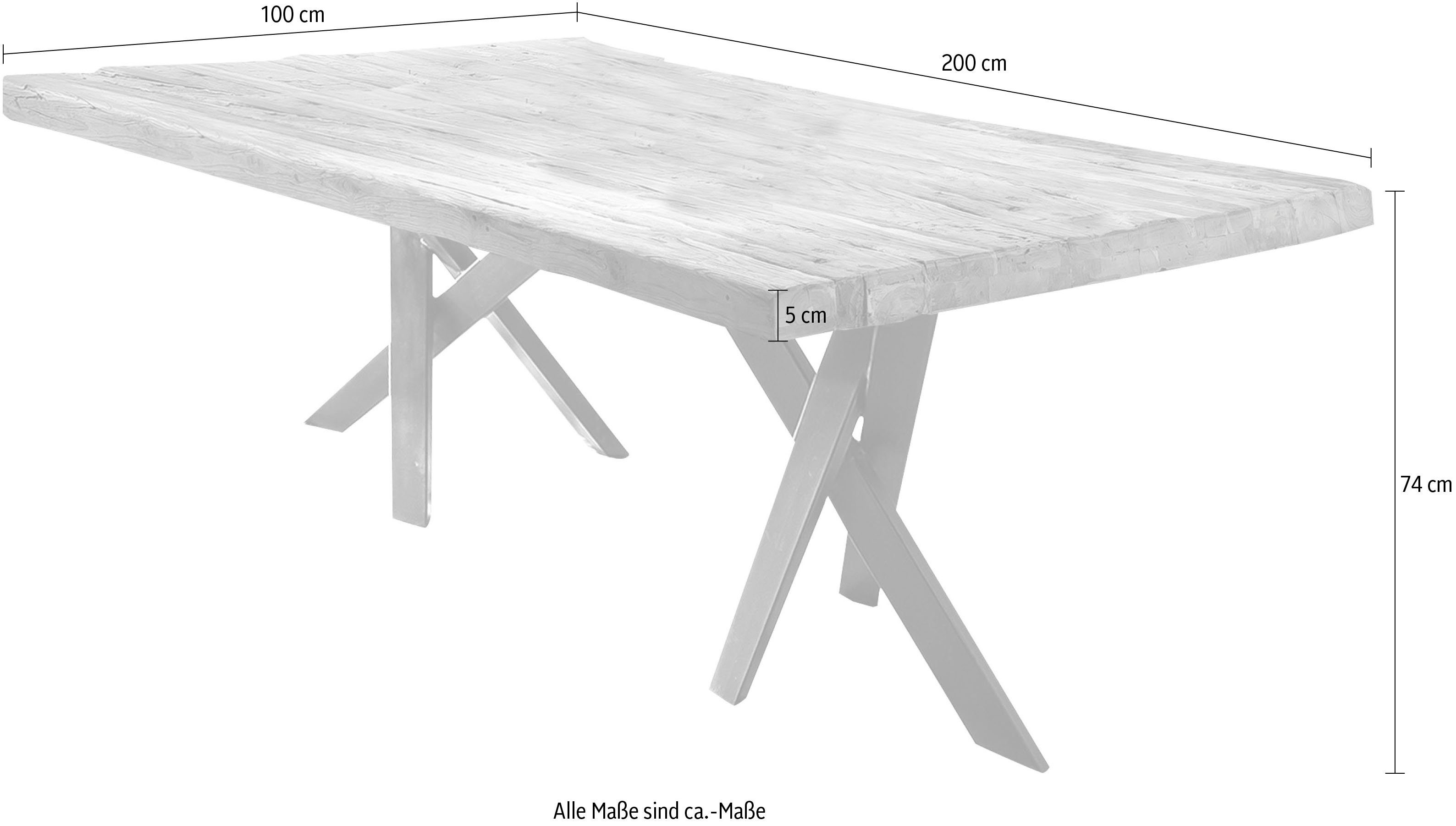 SIT Eettafel duurzaam van gerecycled hout