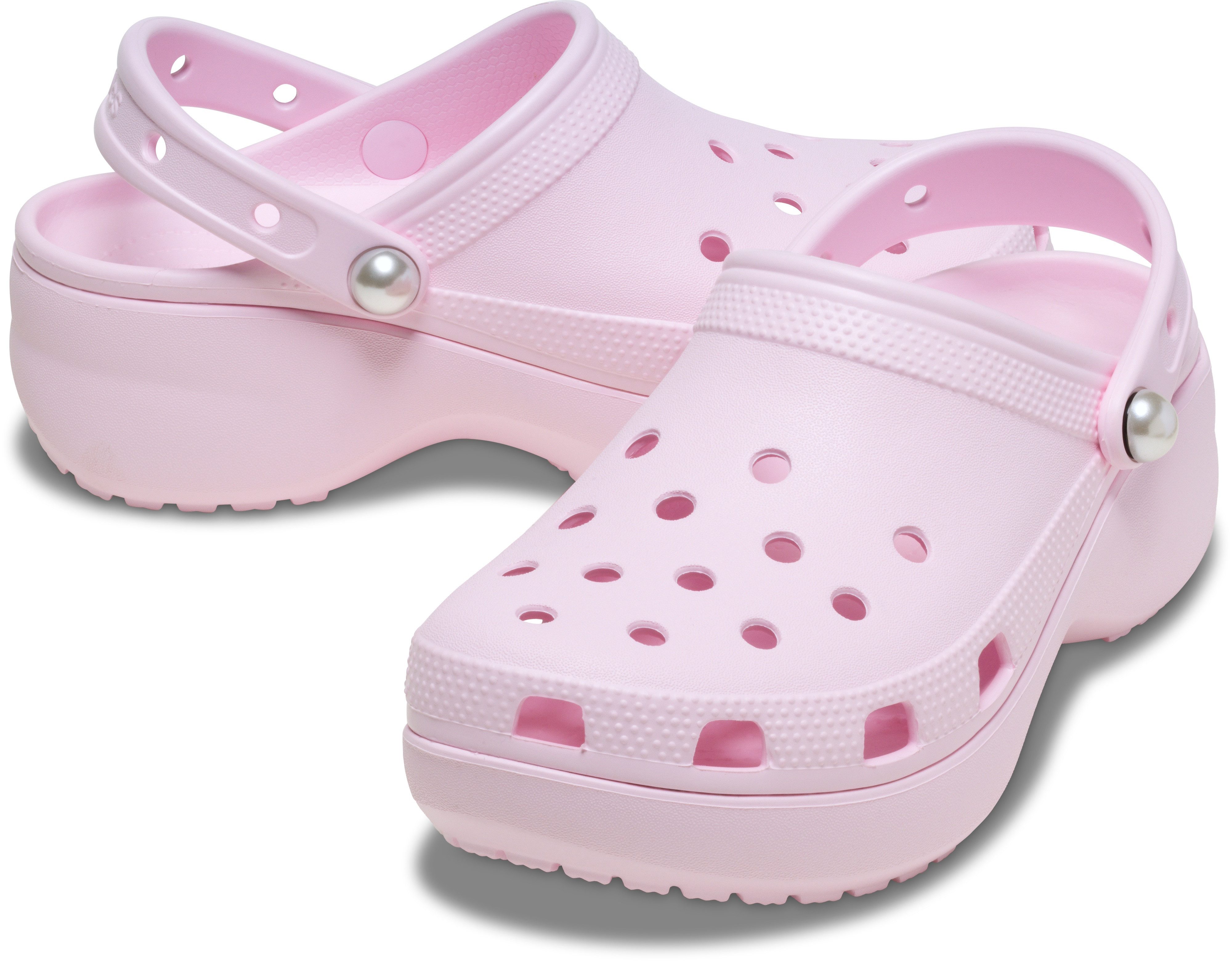 Crocs Clogs Classic Platform Pearl Clog