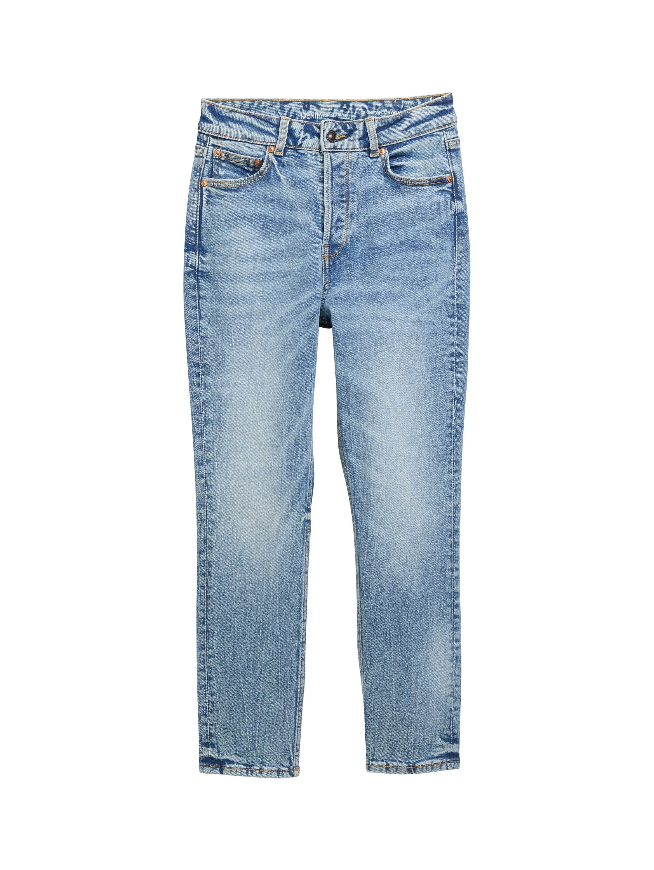 Tom Tailor Denim 7/8 jeans in gebruikte look