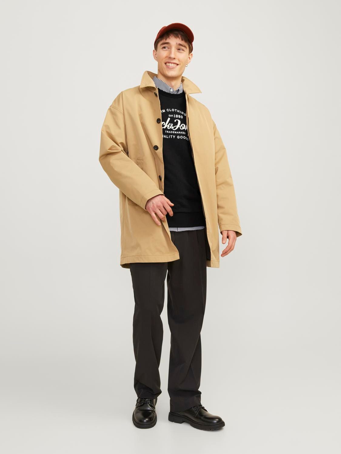 Jack & Jones Sweatshirt JJFOREST SWEAT CREW NECK