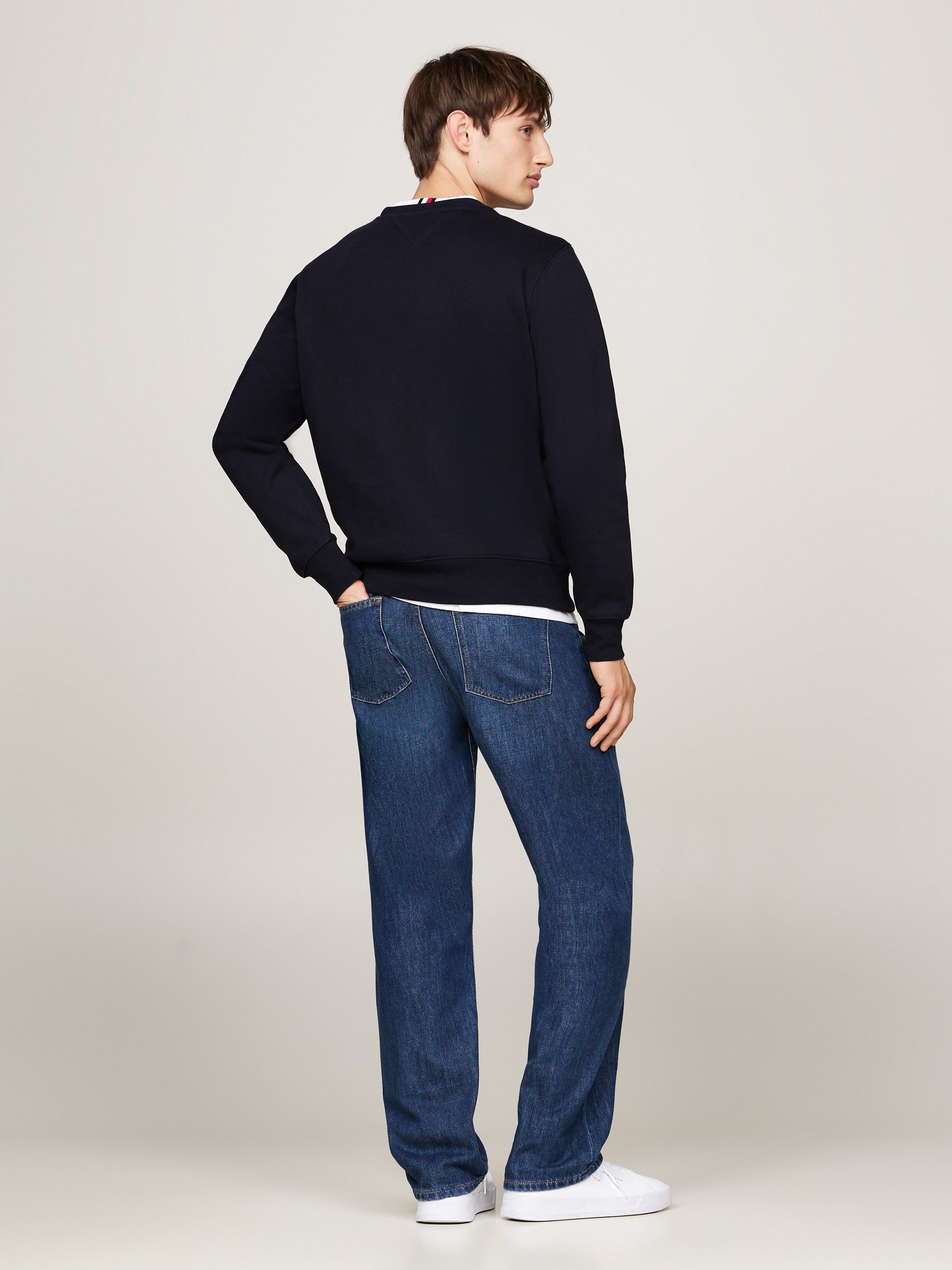 Tommy Hilfiger Sweatshirt HILFIGER FLAG EMBRO SWEATSHIRT meerkleurige borduursel op de borst