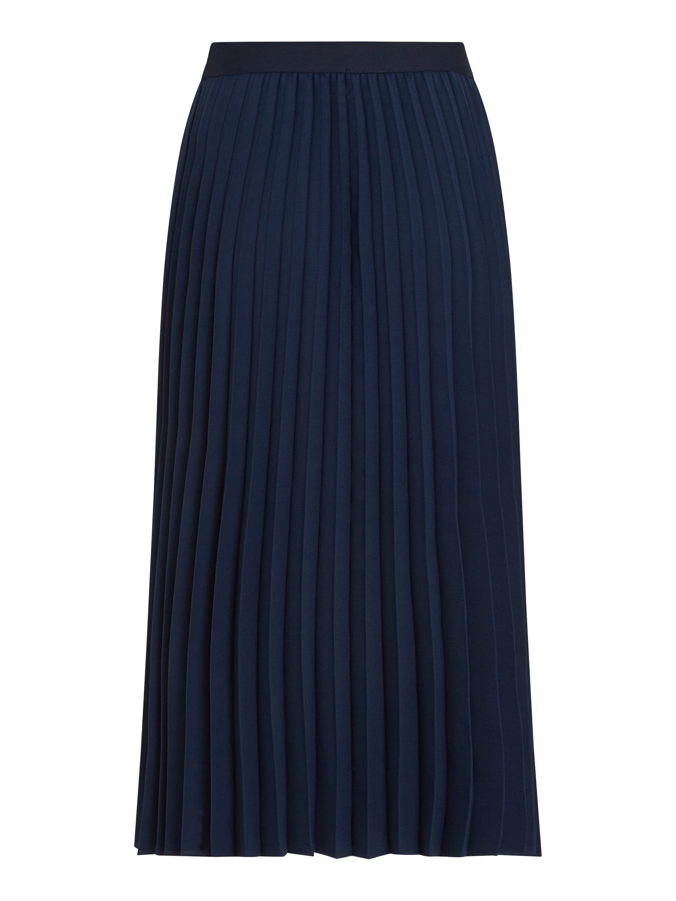 Tommy Hilfiger Plissérok FLUID PLEATED PULL ON MIDI SKIRT