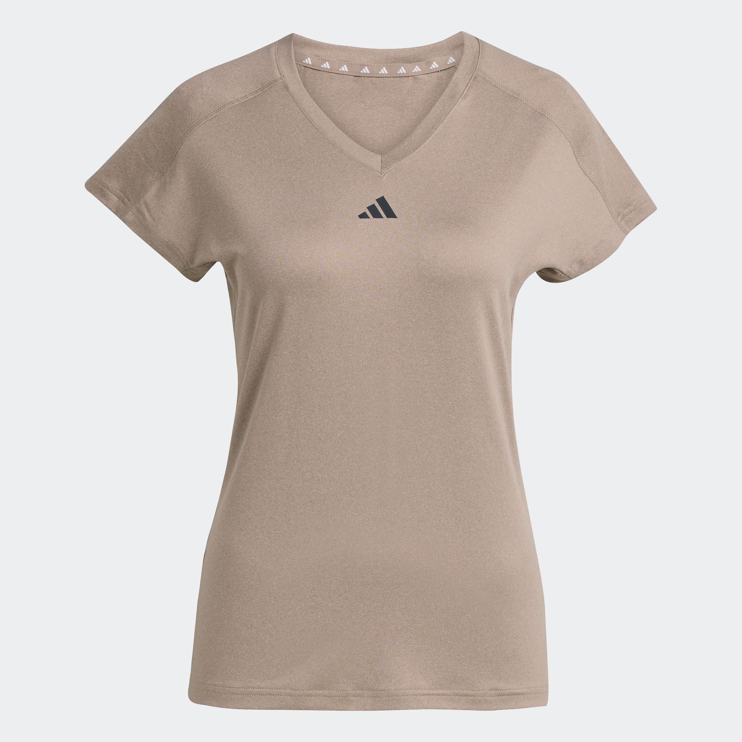 adidas Performance T-shirt AEROREADY TRAIN ESSENTIALS MINIMAL BRANDING V-NECK