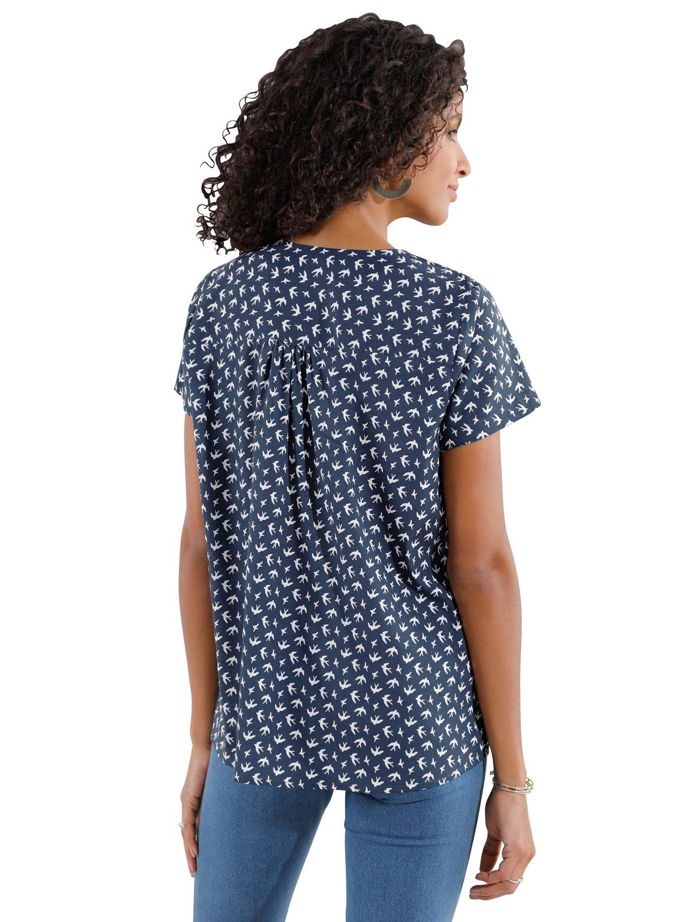 Classic Basics Gedessineerde blouse