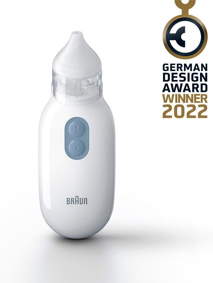 Braun Neuszuiger 1 - BNA100EU Elektrische neuszuiger voor elke leeftijdsgroep 0+