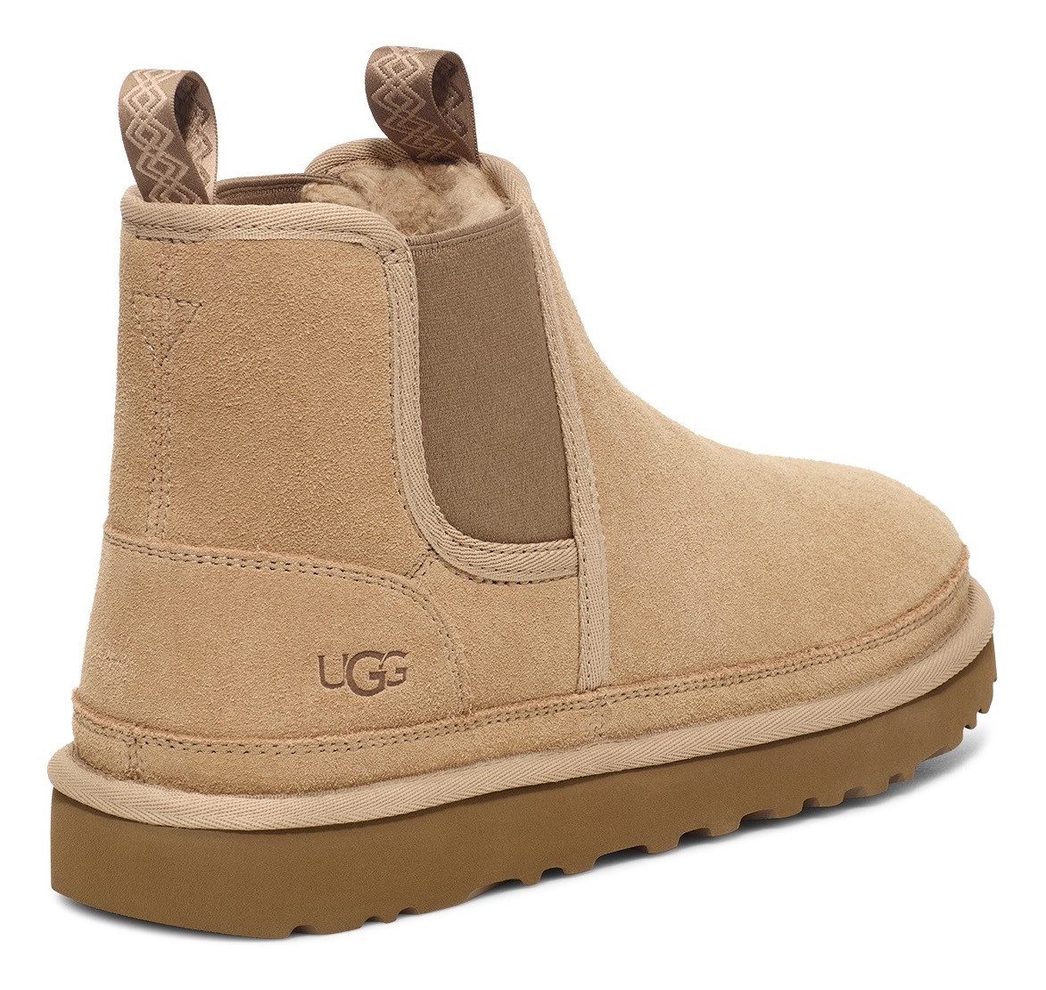UGG Chelsea-boots Neumel Chelsea chukka, instapboot, winterboot met stretch inzetstukken
