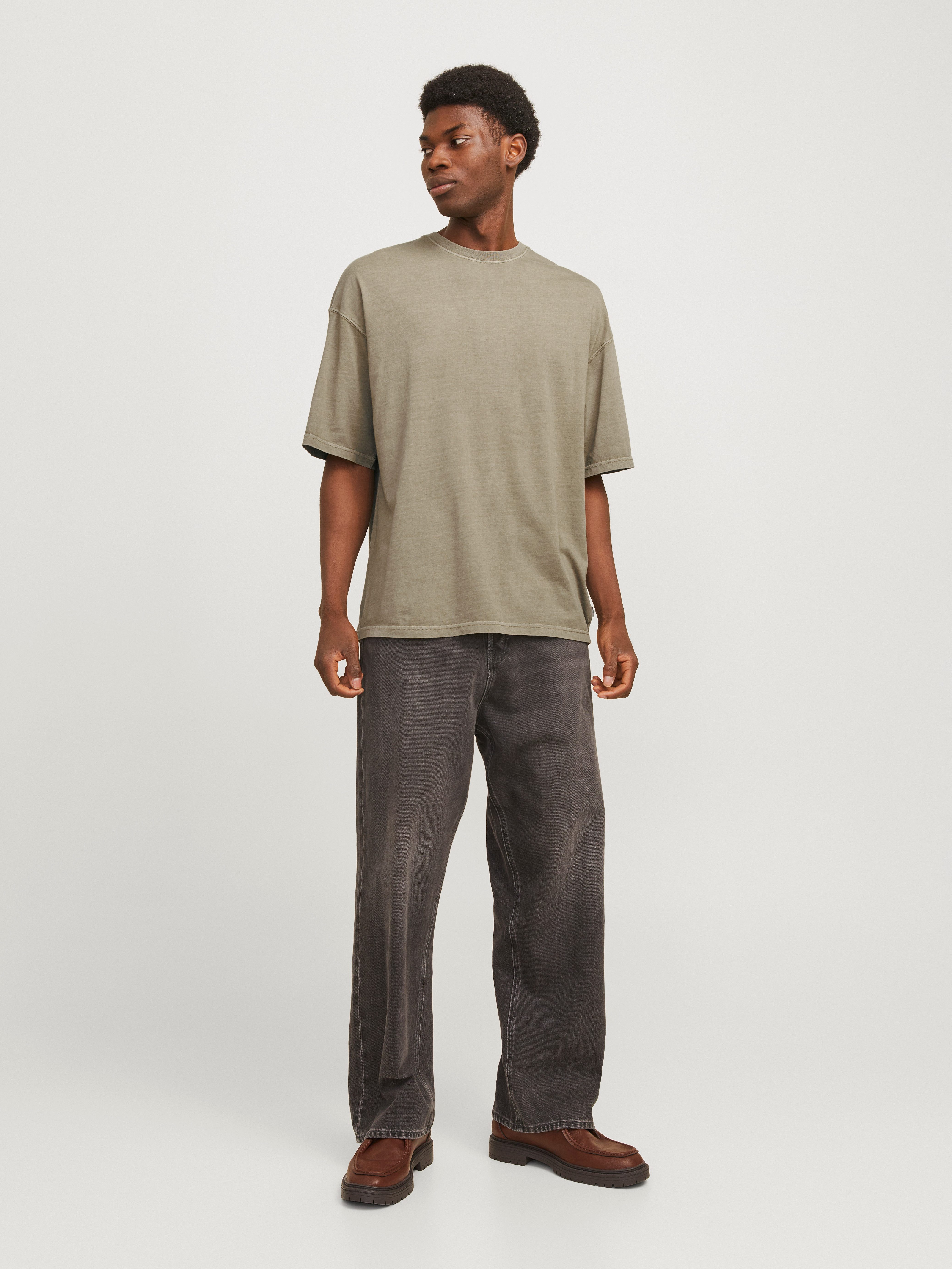 Jack & Jones Shirt met ronde hals JJECHARGE FADED TEE O-NECK NOOS