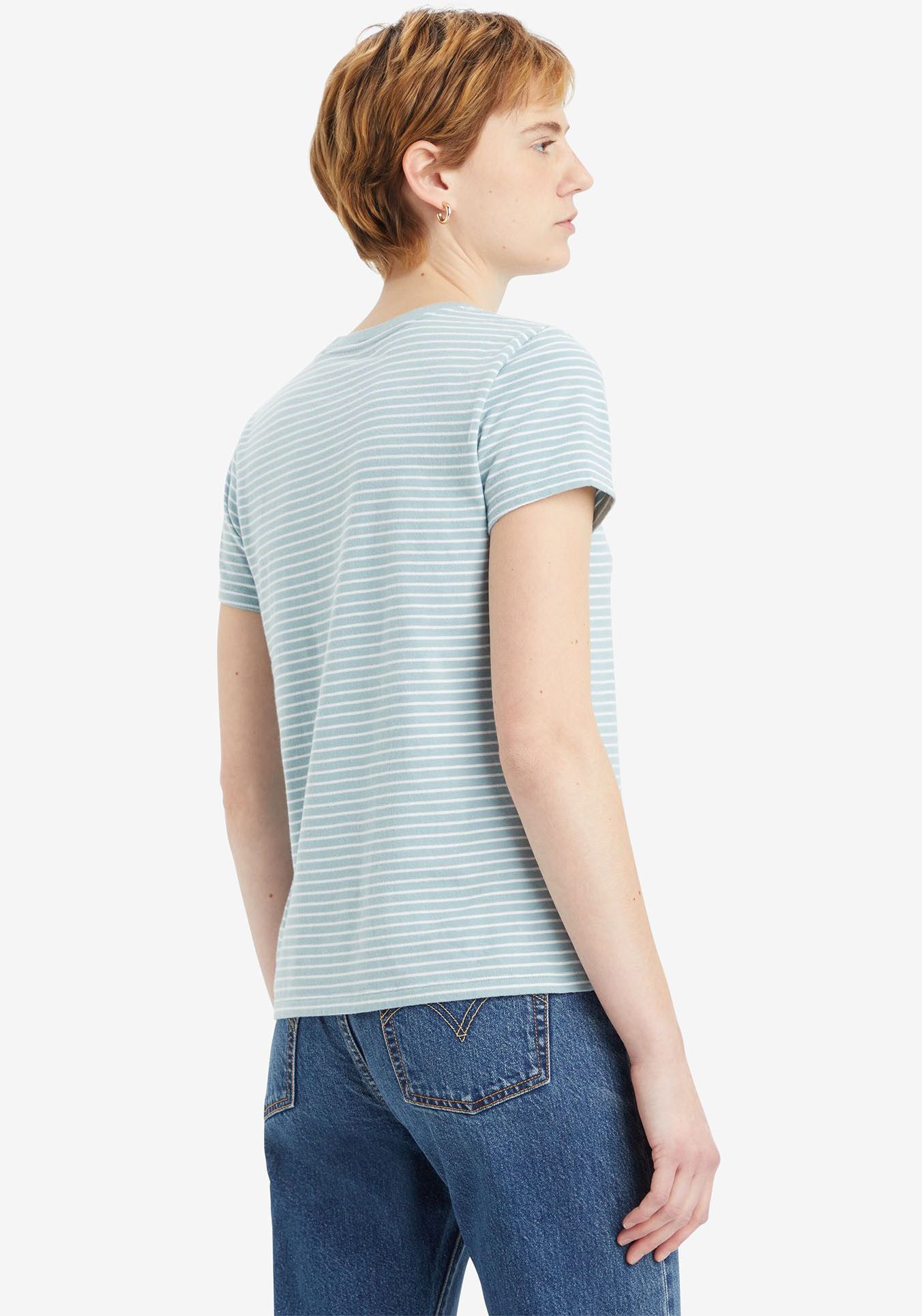 Levi's® T-shirt The Perfect Tee met klein logoborduursel
