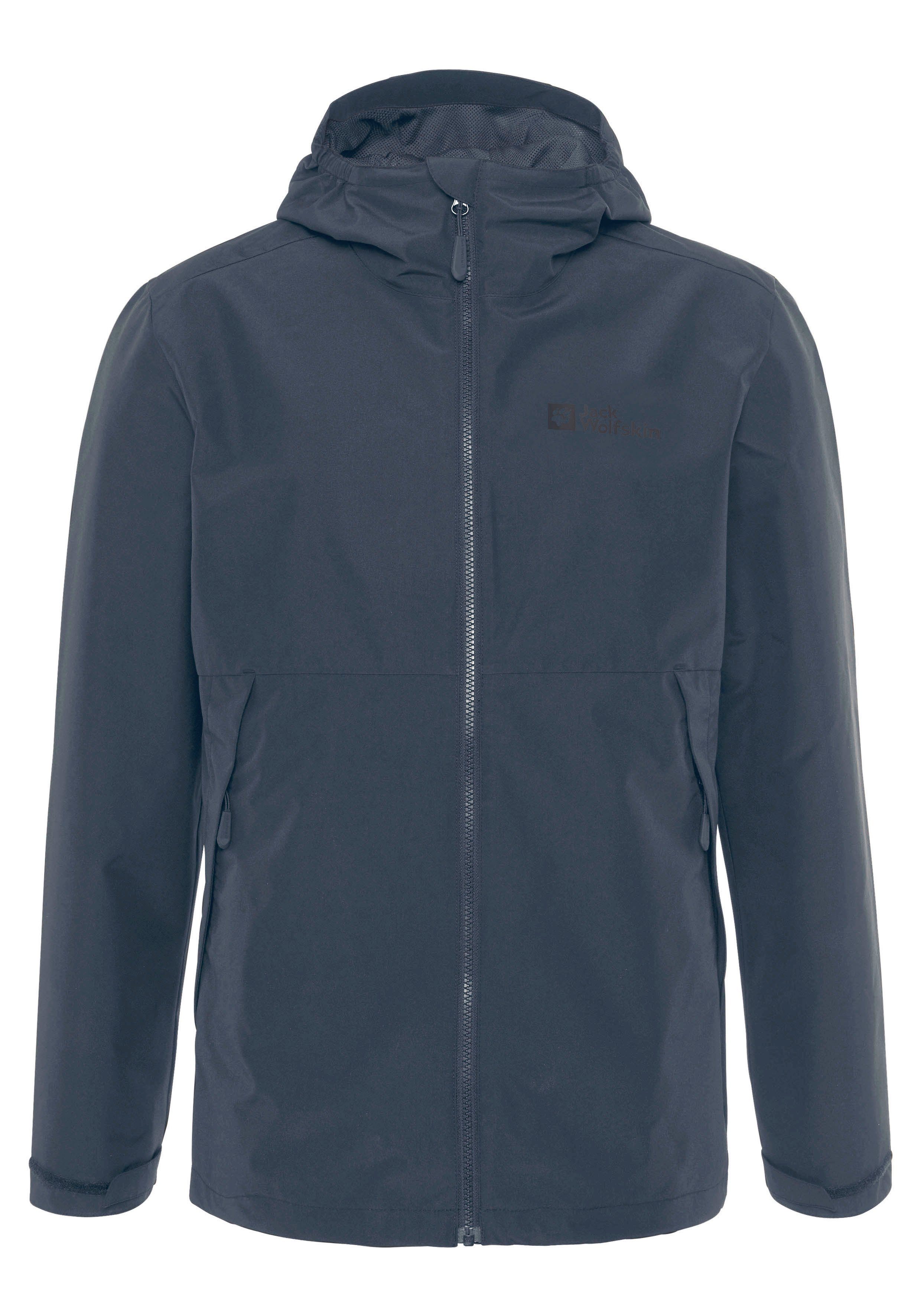 Jack Wolfskin Functioneel jack FARWOOD JKT M Waterafstotend & Ademend & Winddicht