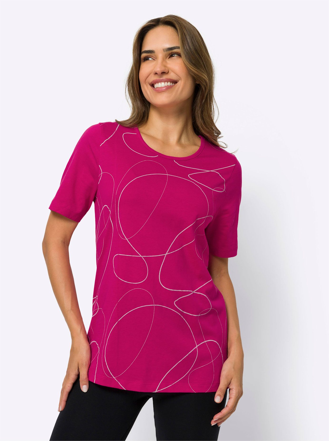 OTTO Shirt met korte mouwen Vrijetijdsshirt (1-delig)