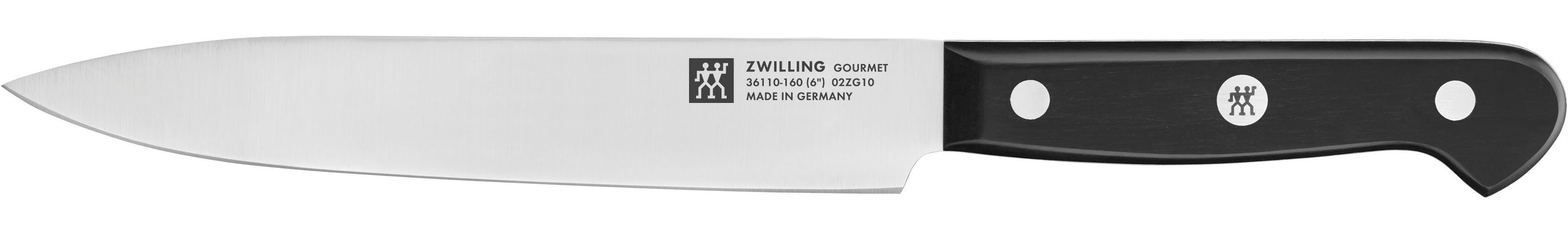 Zwilling Messenset Gourmet Made in Germany, FRIODUR ijsgeharde messen, speciale smelt (set, 3-delig)