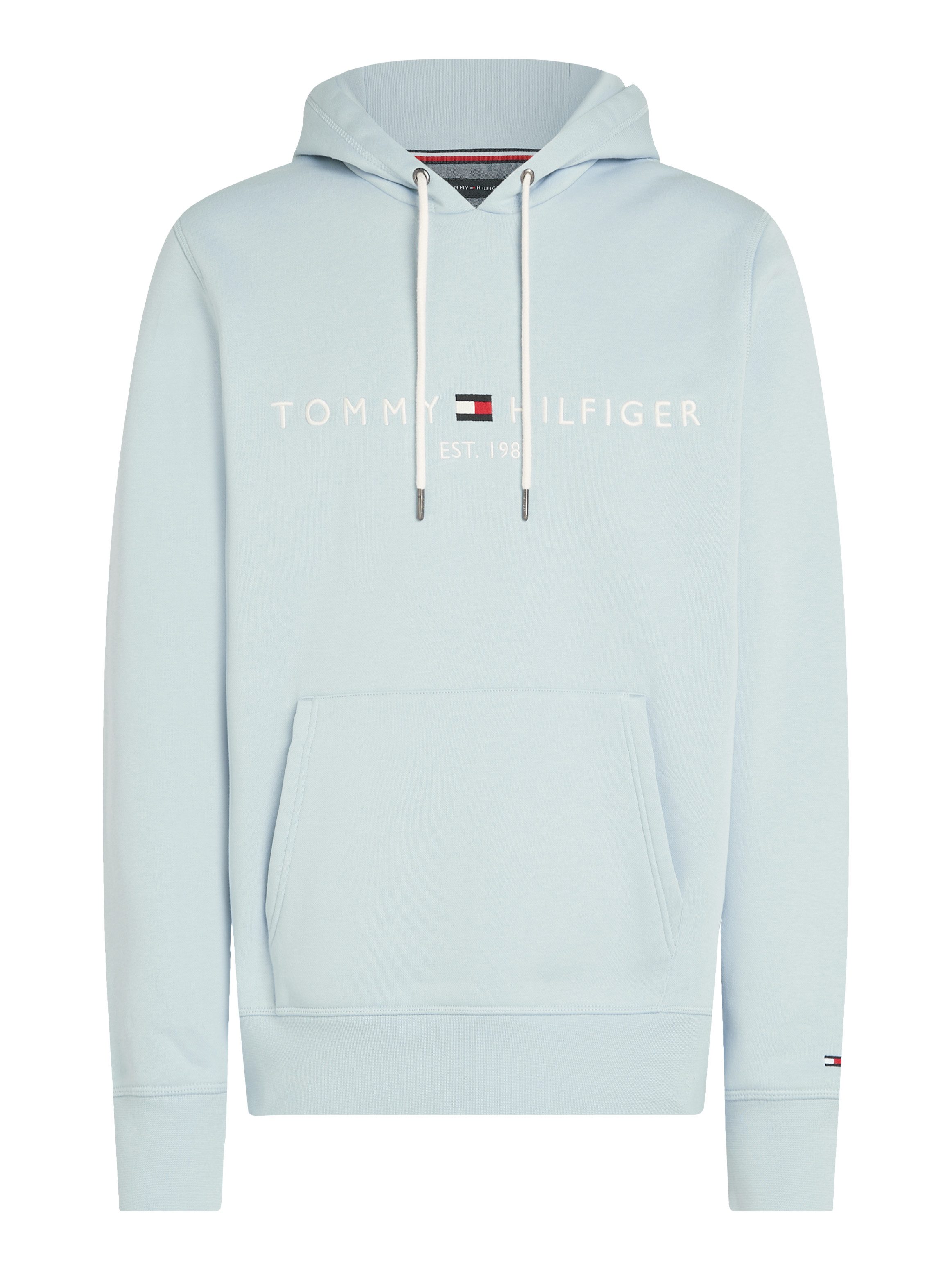 Tommy Hilfiger Hoodie TOMMY LOGO HOODY met capuchon en kangoeroezak