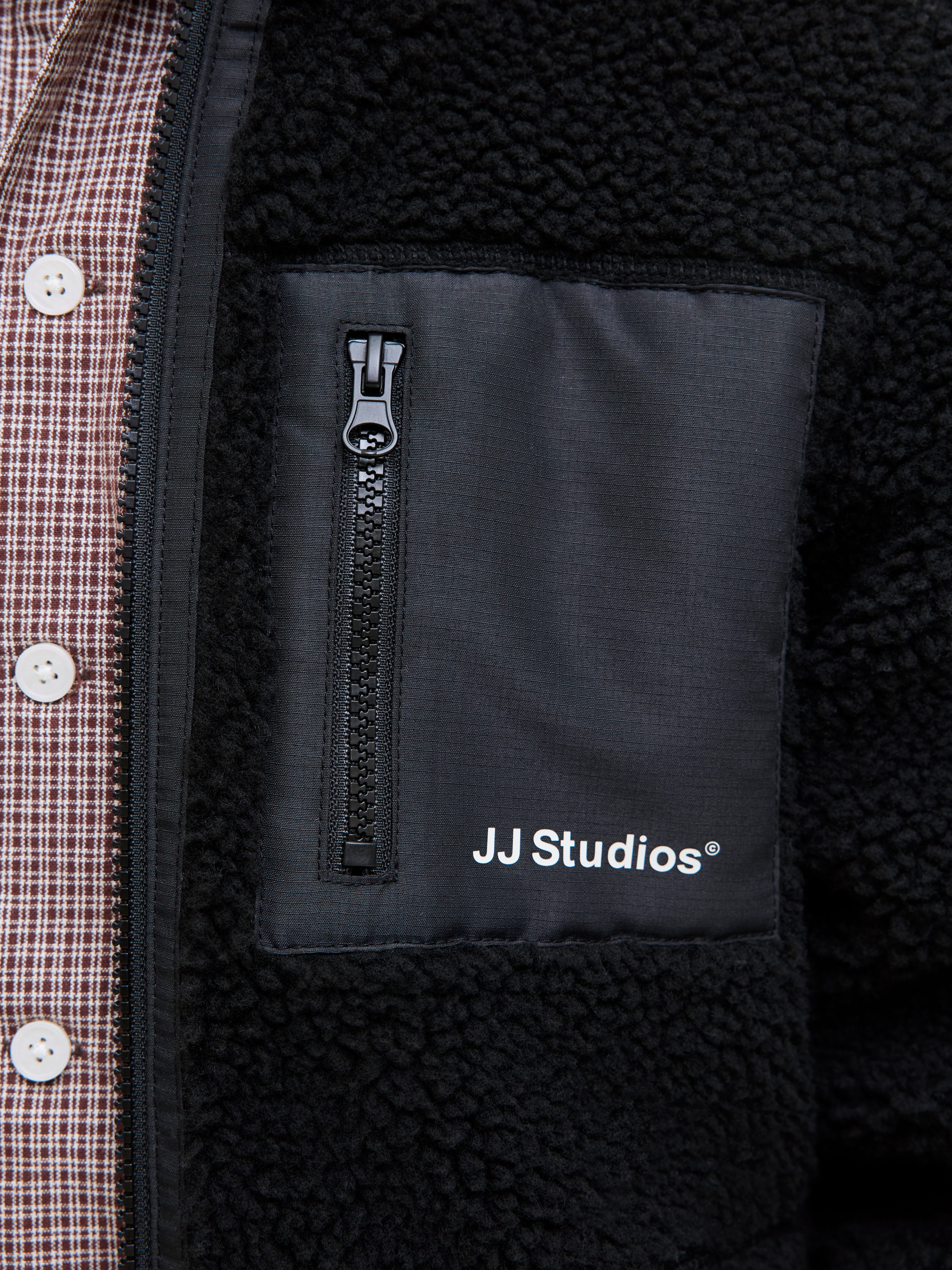 Jack & Jones Junior Kort jack JJESOHO TEDDY JACKET SN JNR