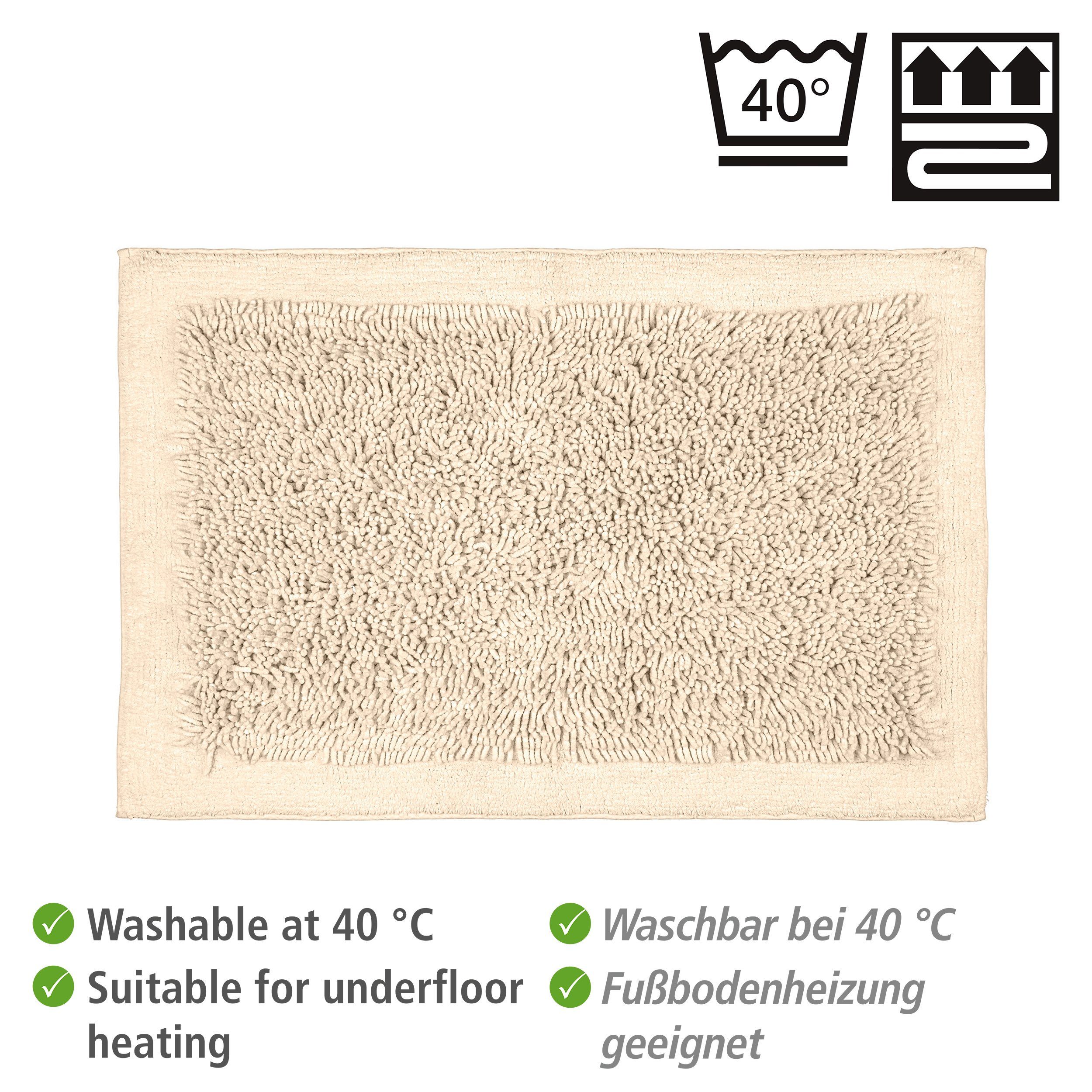 WENKO Badmat Sidyma BxL: 60 x 90 cm (1 stuk)