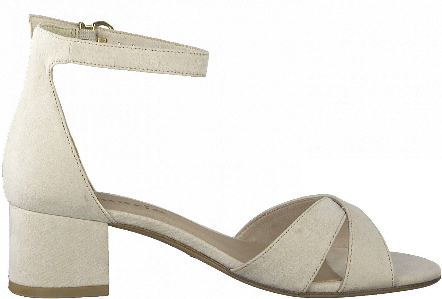 Tamaris Sandaaltjes blokhak, zomerschoen, sandalette met kruisband