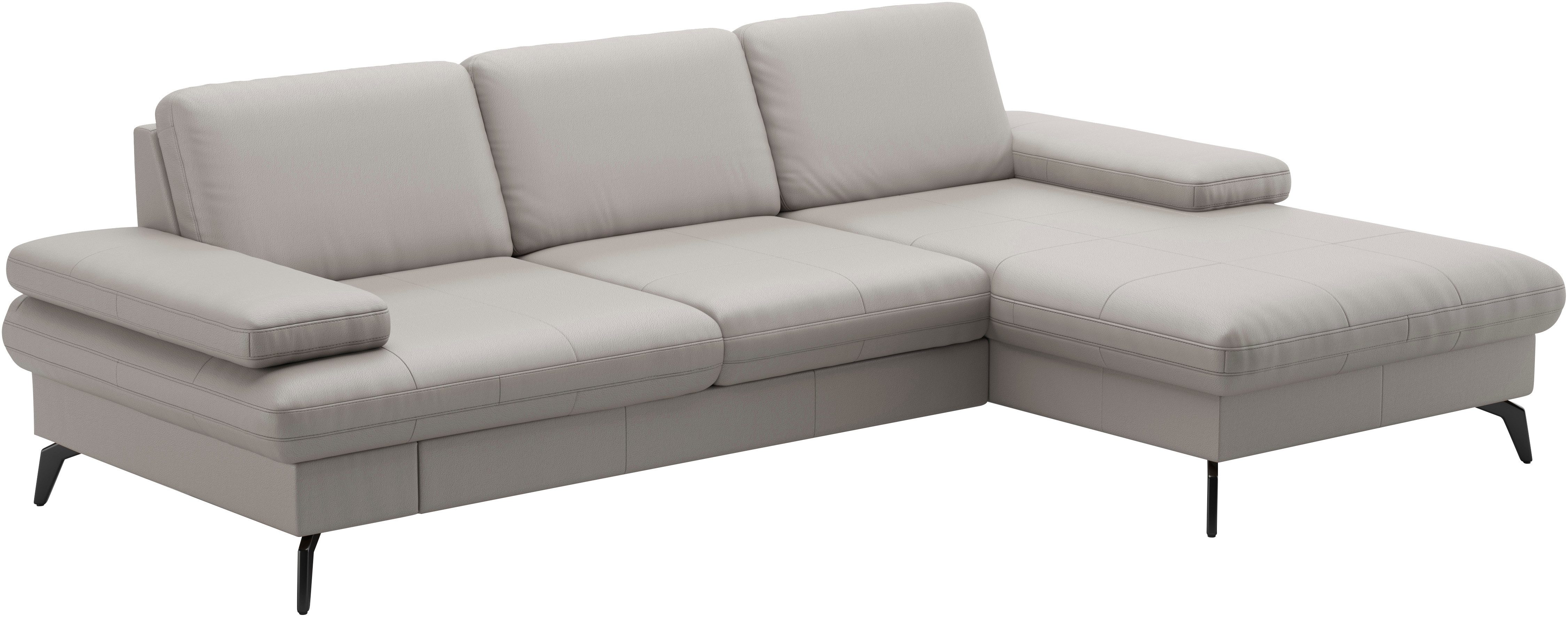 sit&more Hoekbank Morris L-vorm, incl. zitdiepteverstelling keuze uit armleuningverstelling, bedfunctie & bedlade