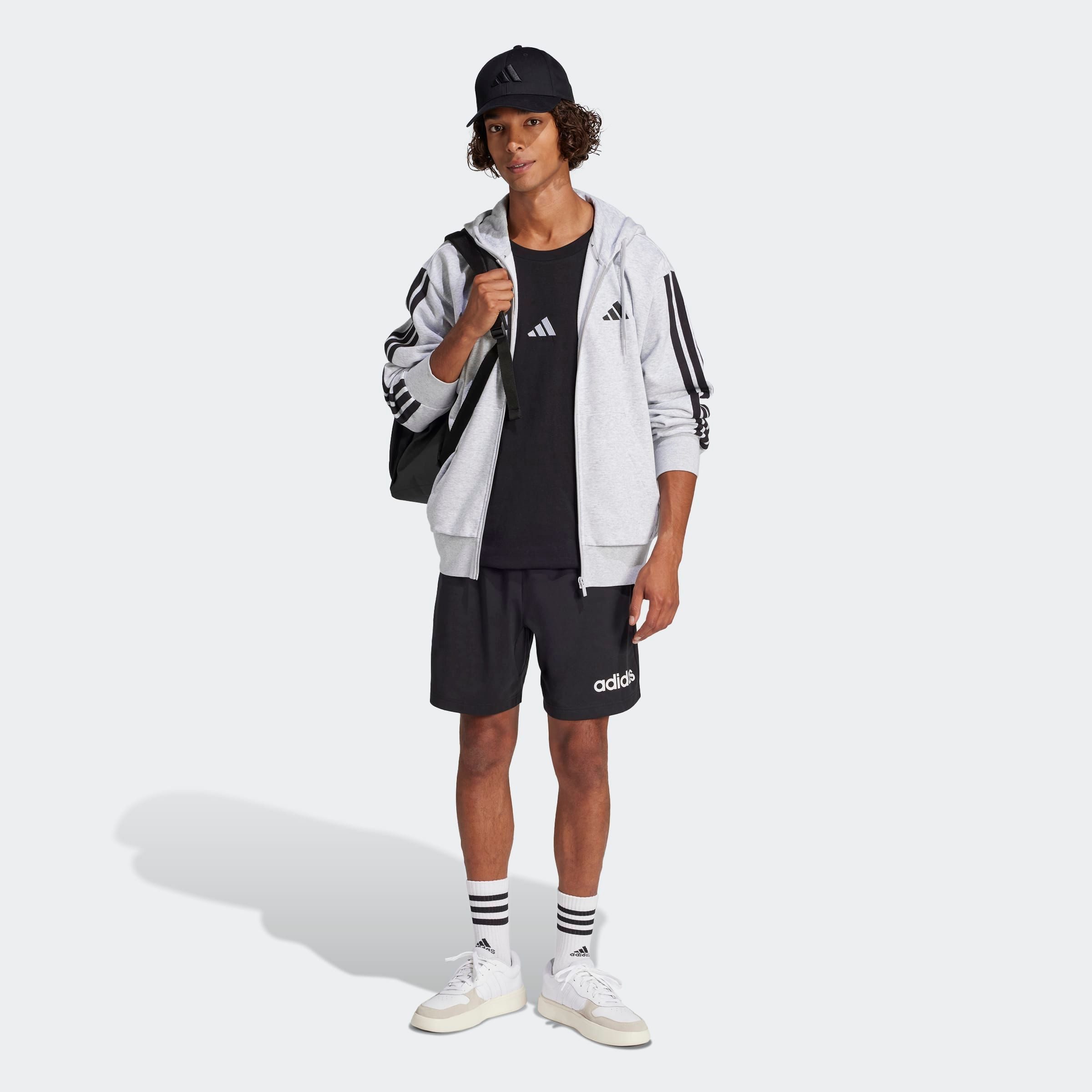 adidas Sportswear Hoodie M 3S FT FZ HD