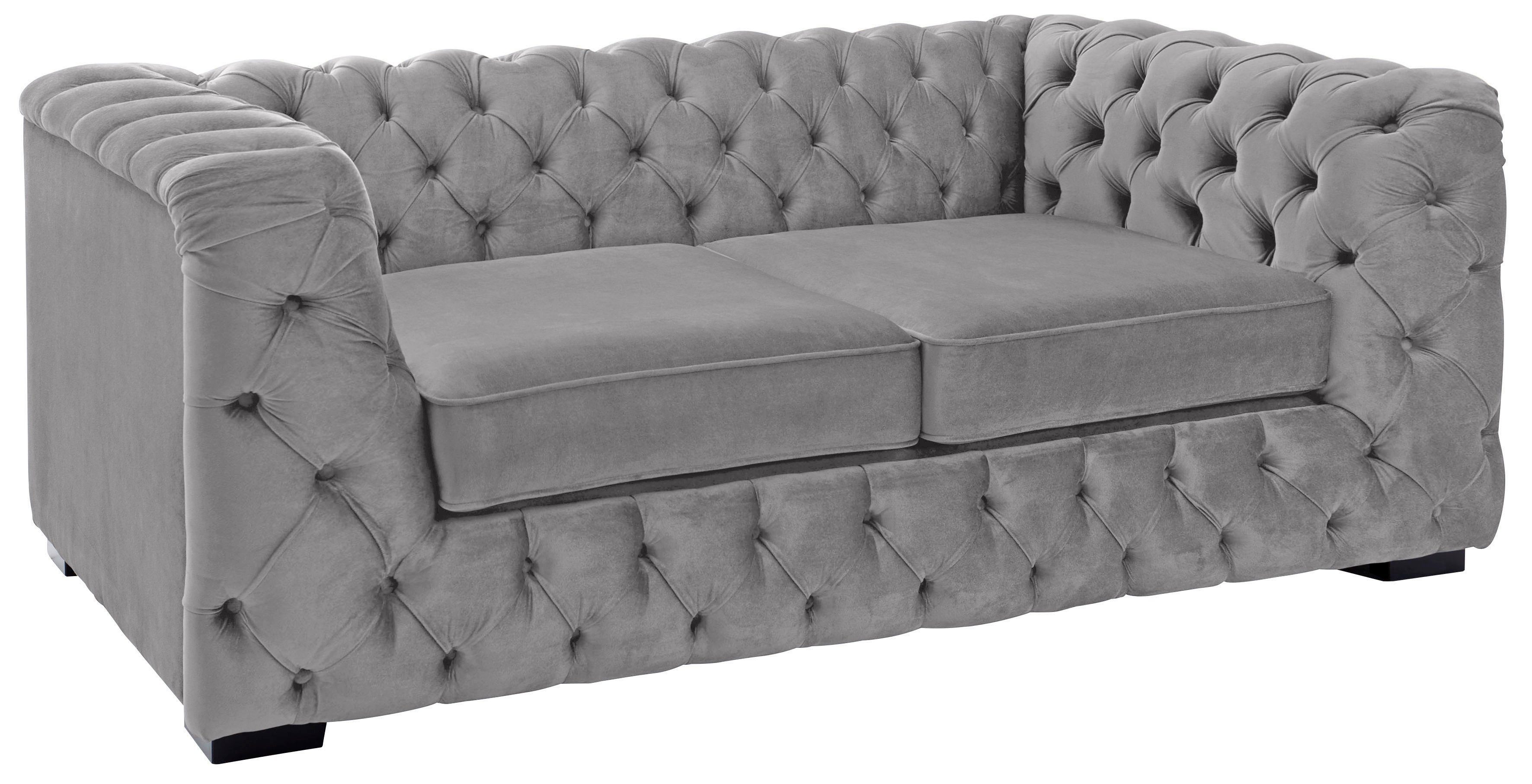 Guido Maria Kretschmer Home&Living Chesterfield-bank Kalina met klassieke chesterfield-capitonnage