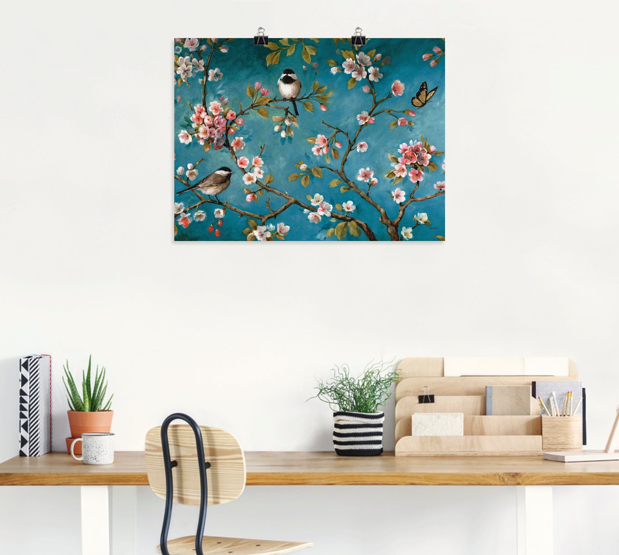 Artland Artprint Bloem I als artprint op linnen, poster, muursticker in verschillende maten