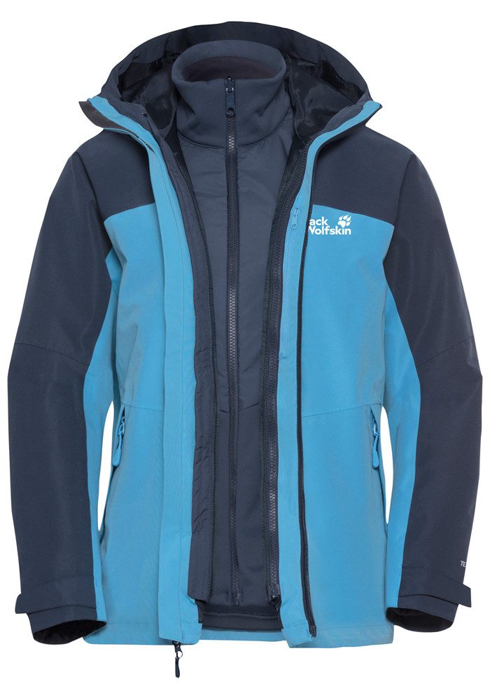 Jack Wolfskin Functioneel 3-in-1-jack WILD PLACES 3IN1 JKT W