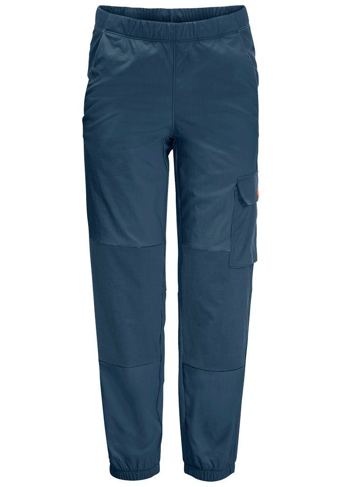 Jack Wolfskin Outdoorbroek VILLI STRETCH PANTS K kinderen outdoorbroeken maat 92 blauw