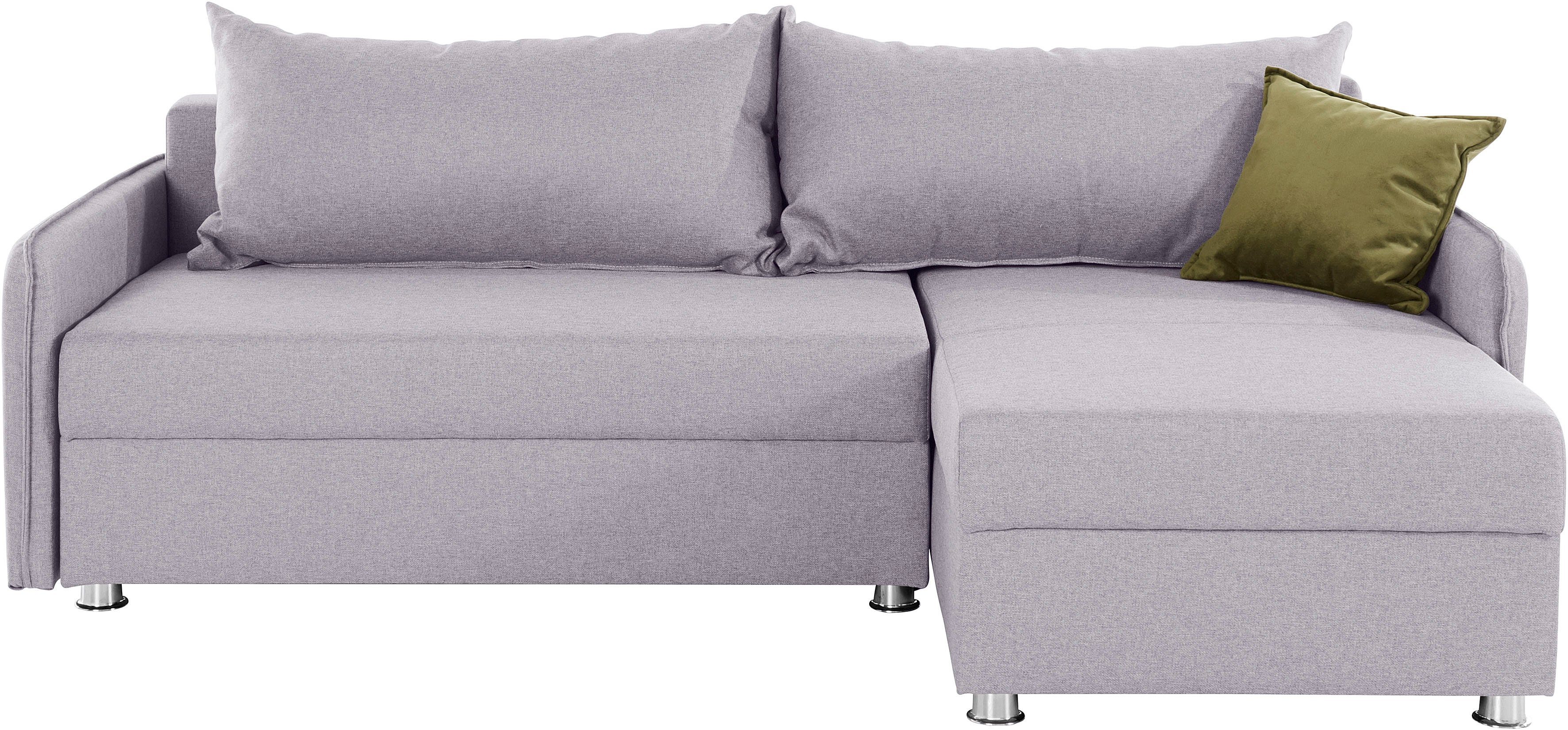 COLLECTION AB Hoekbank Sunny L-vorm met slaapfunctie en bedkist
