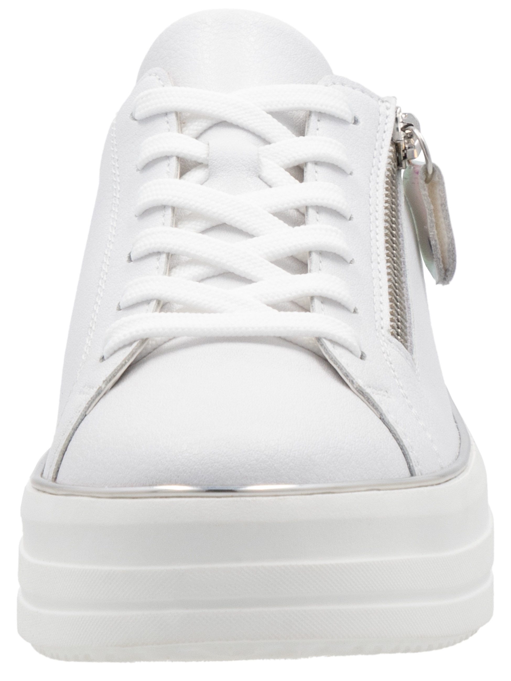 Remonte Plateausneakers , vrijetijdsschoen, lage schoen, veterschoen met zijrits