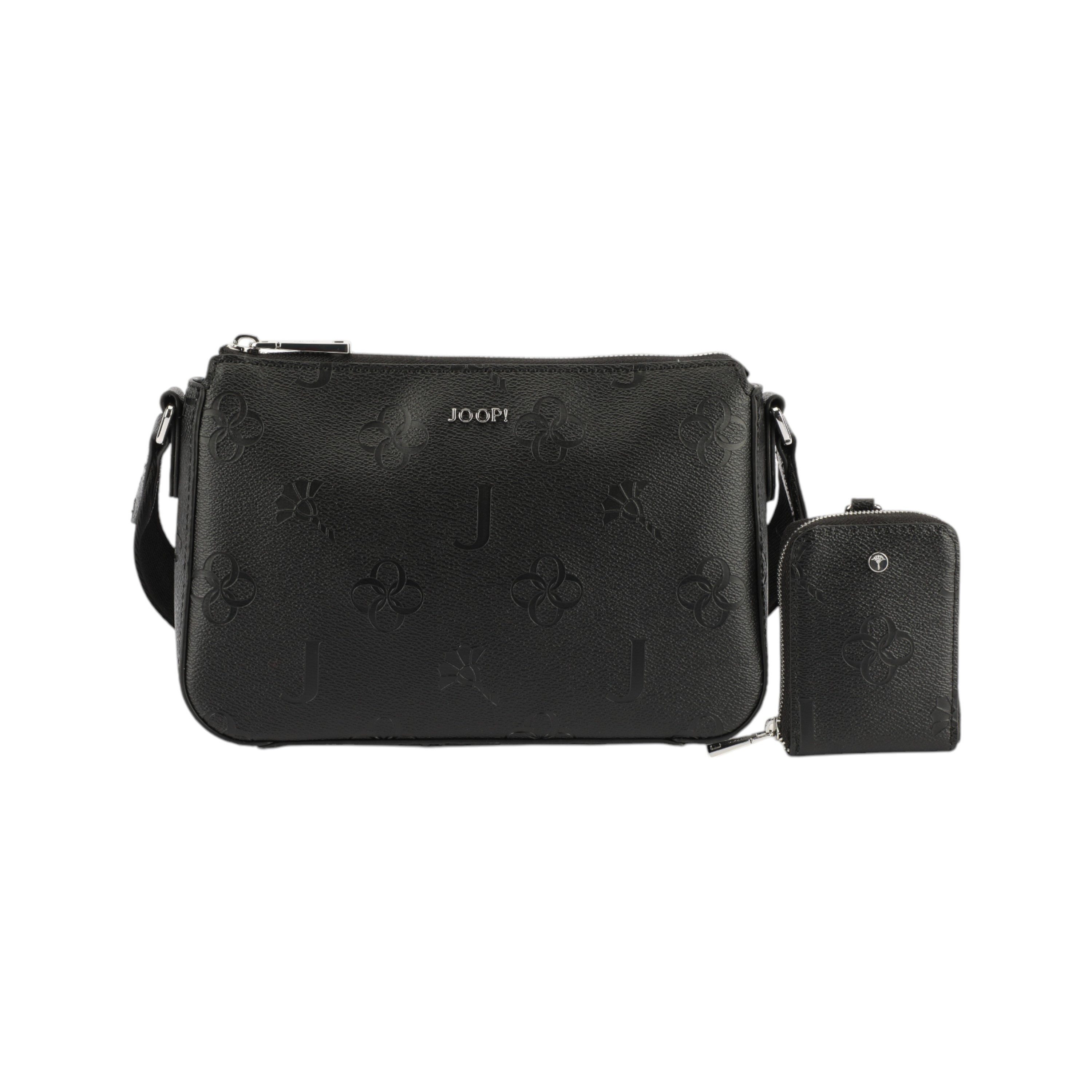 Joop! Schoudertas Decoro Stampa Jasmina Shoulderbag Shz dames schoudertassen zwart