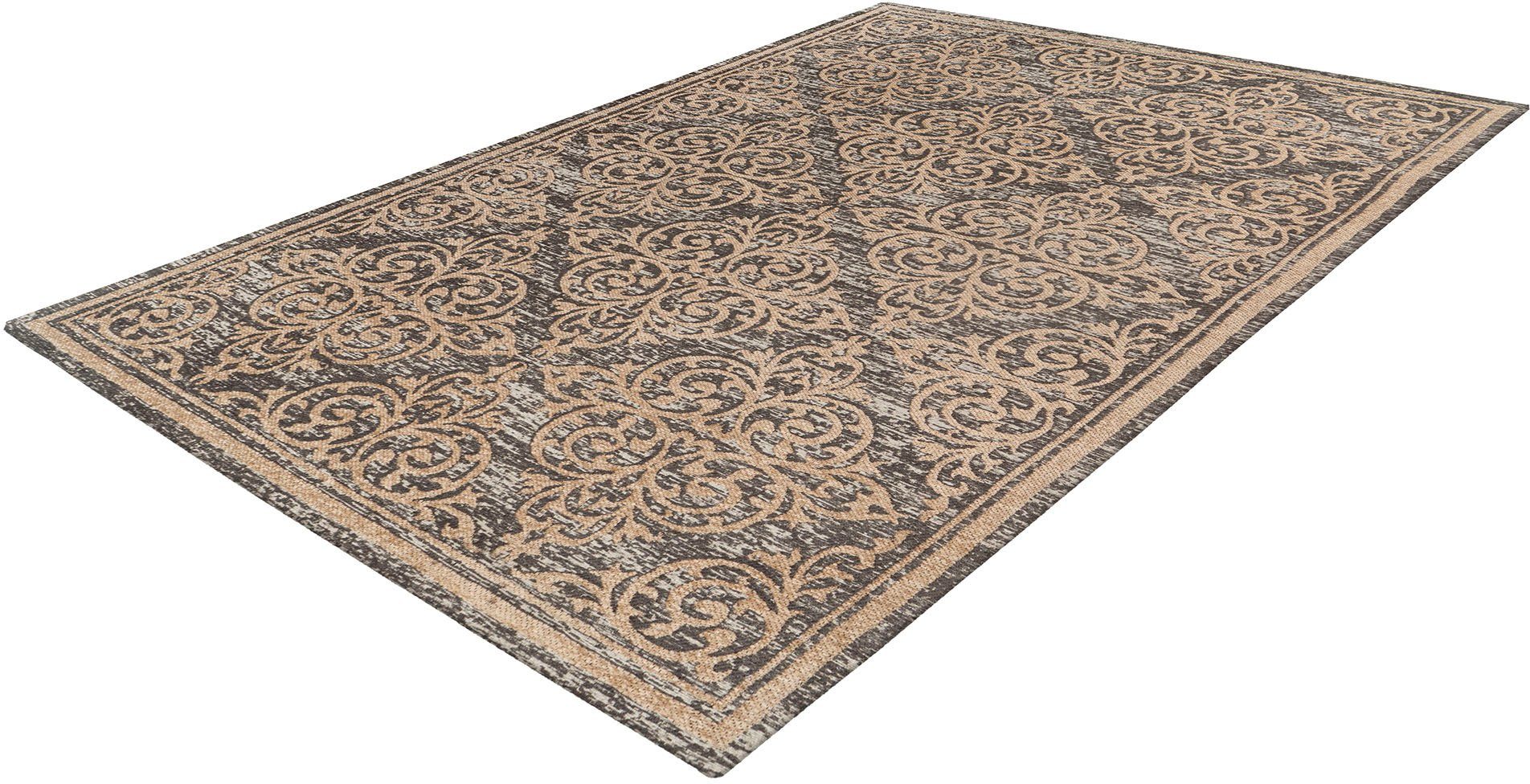 Kayoom Vloerkleed Davio 100 moderne vloerkleden maat 160 cm x 230 cm x 13 mm beige