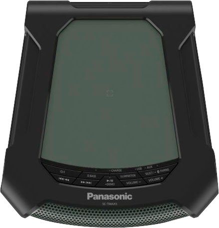 Panasonic Party-luidspreker SC-TMAX5 Bluetooth, wireless Charging, lichteffecten, powerbank-functie