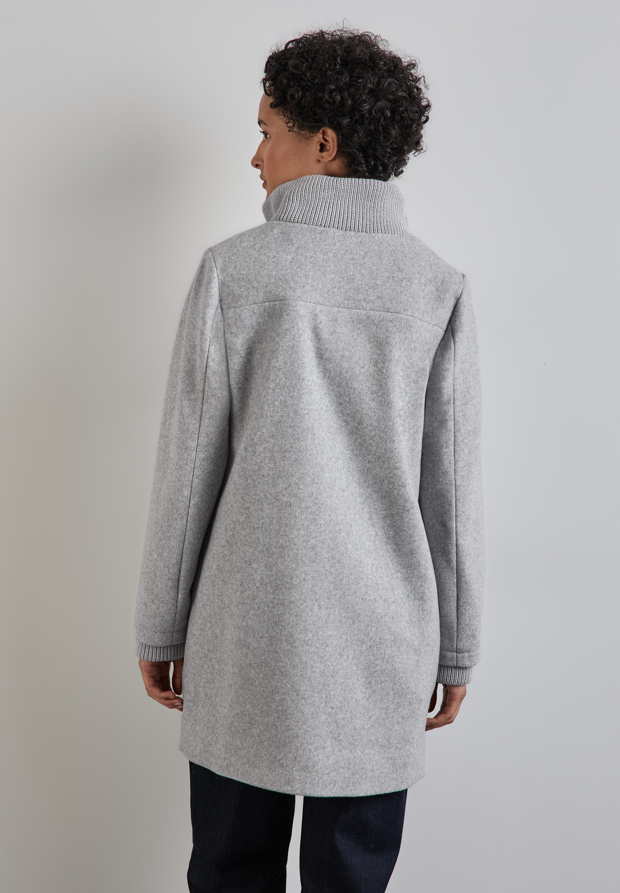 STREET ONE Lange jas met breitechnische details
