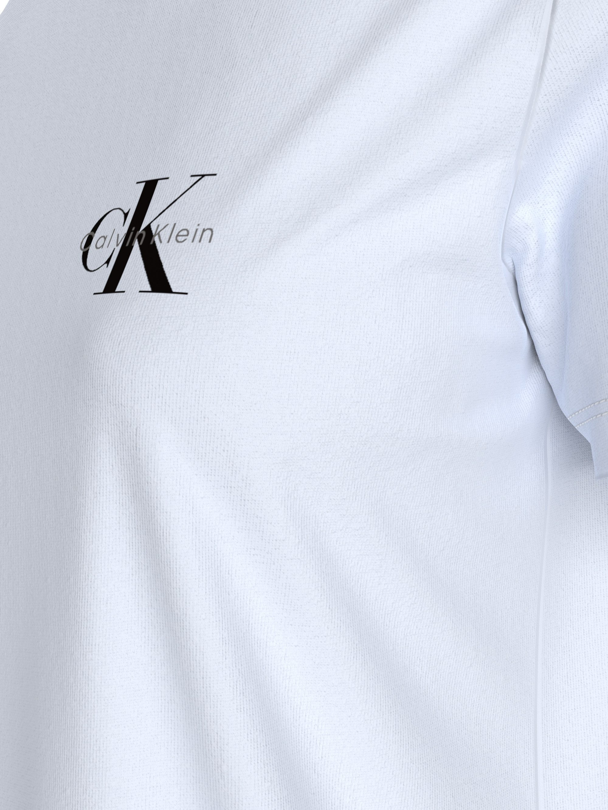 Calvin Klein T-shirt A- Logo CN 2 Pack Tee (Set van 2)