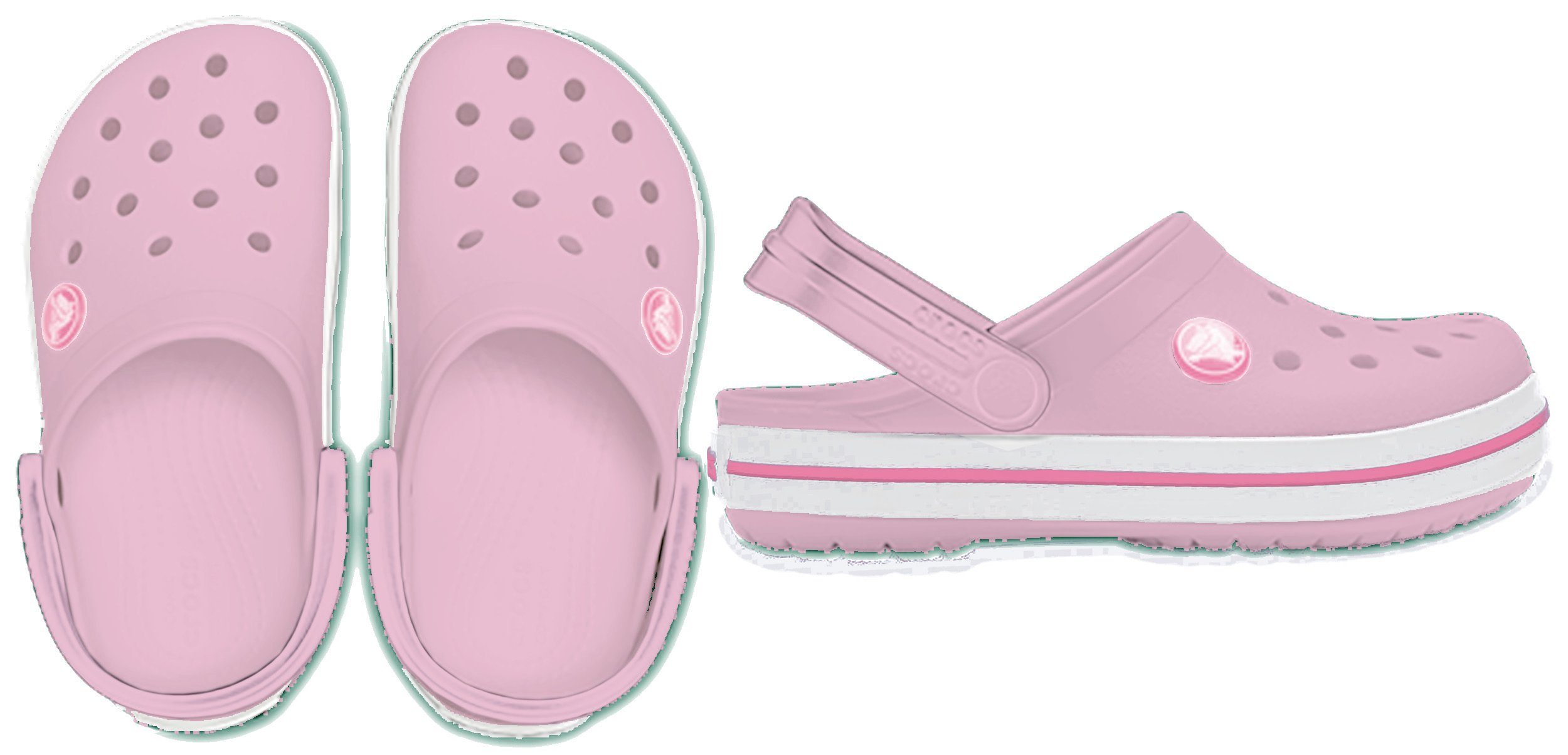 Crocs Clogs Crocband Clog K zomerschoen, slippers, pantoffel, zwemschip met contrastaccenten