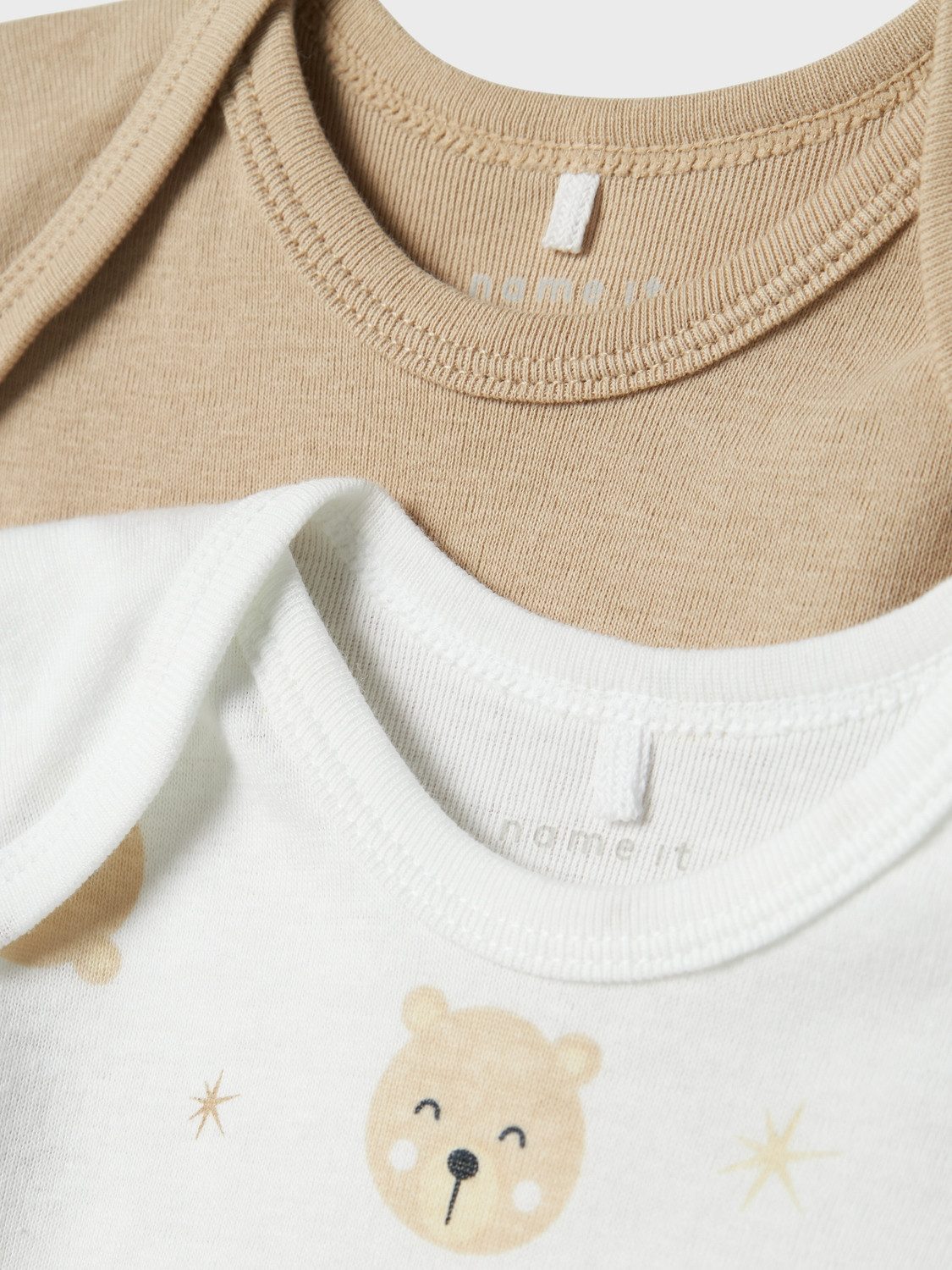Name It Body NBNBODY 3P LS OXFORD BEAR NOOS (set, 3-delig)