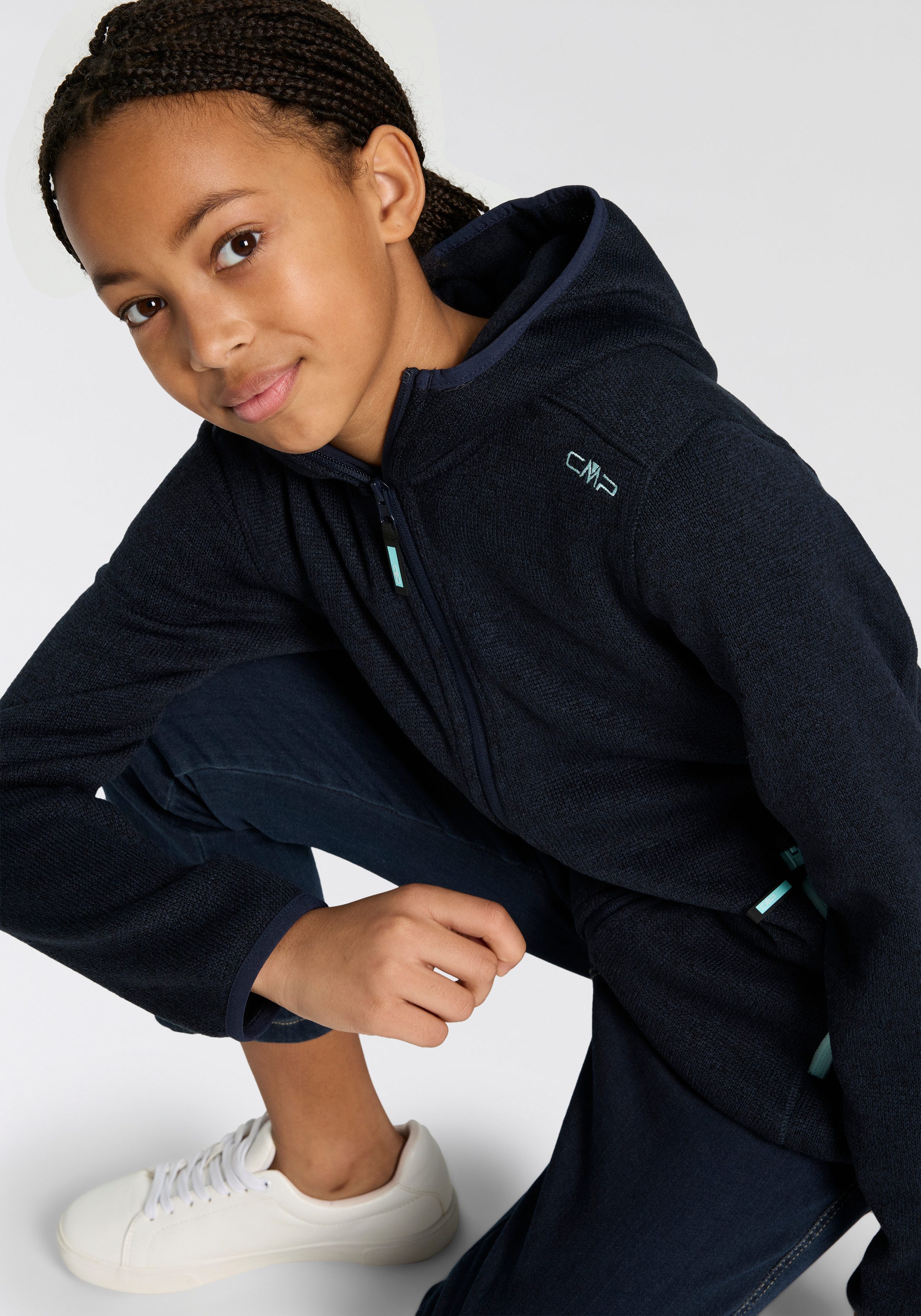 CMP Fleecejack Warmte- & ademend & snel drogend & voor kinderen